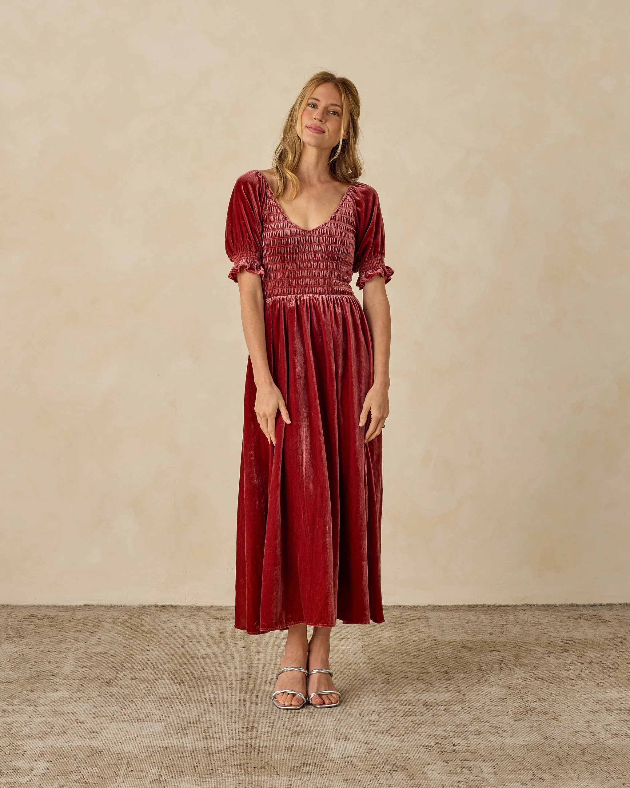 Women's Adele Dress Ruby