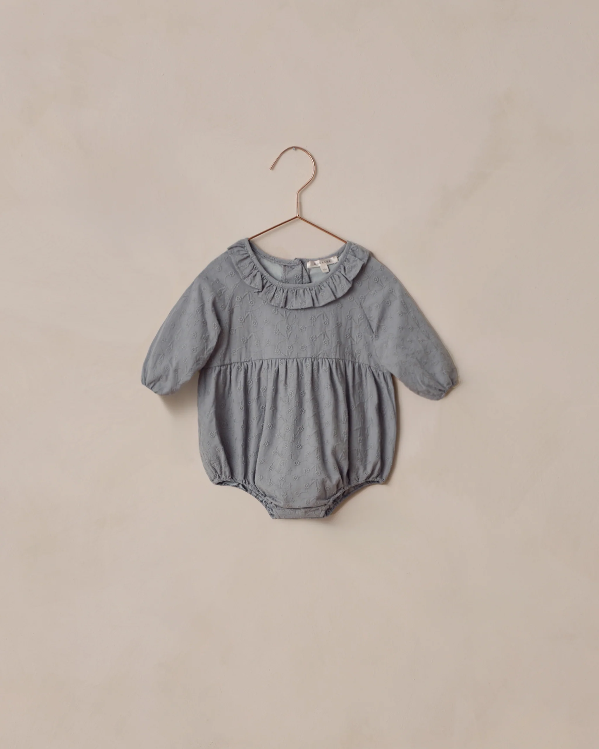 Adeline Romper French Blue