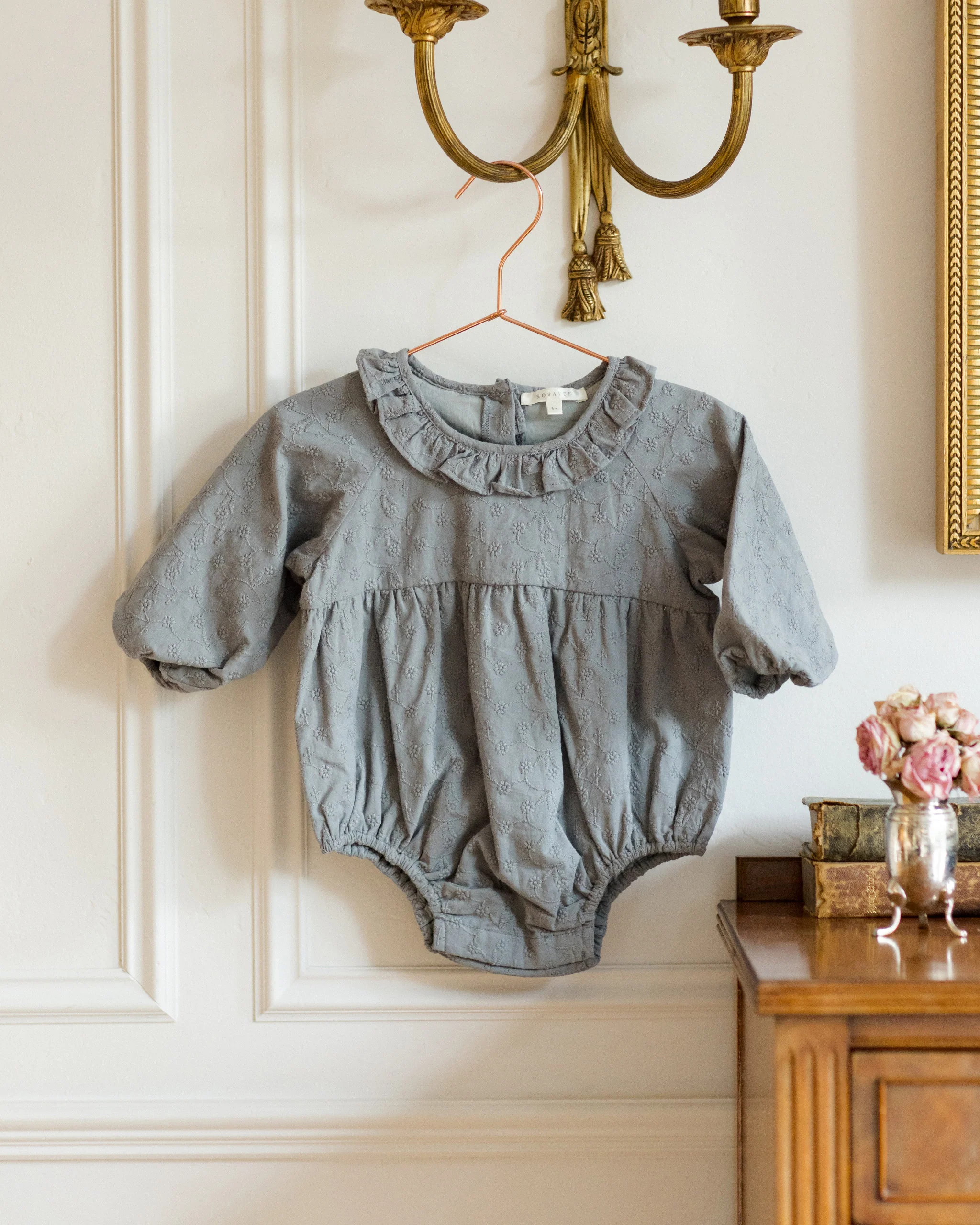 Adeline Romper French Blue - Image 3