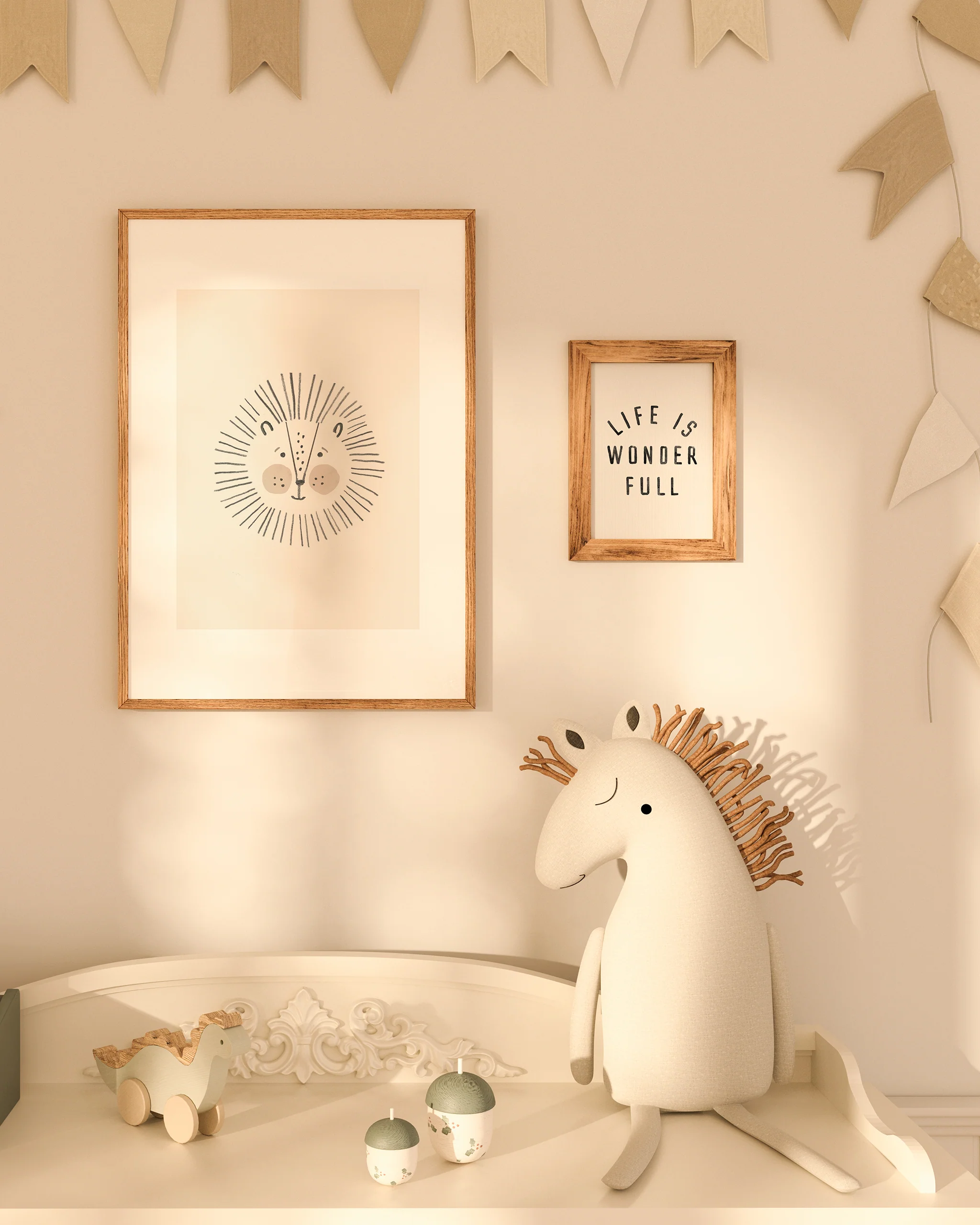 Art Print || Lion - Image 2