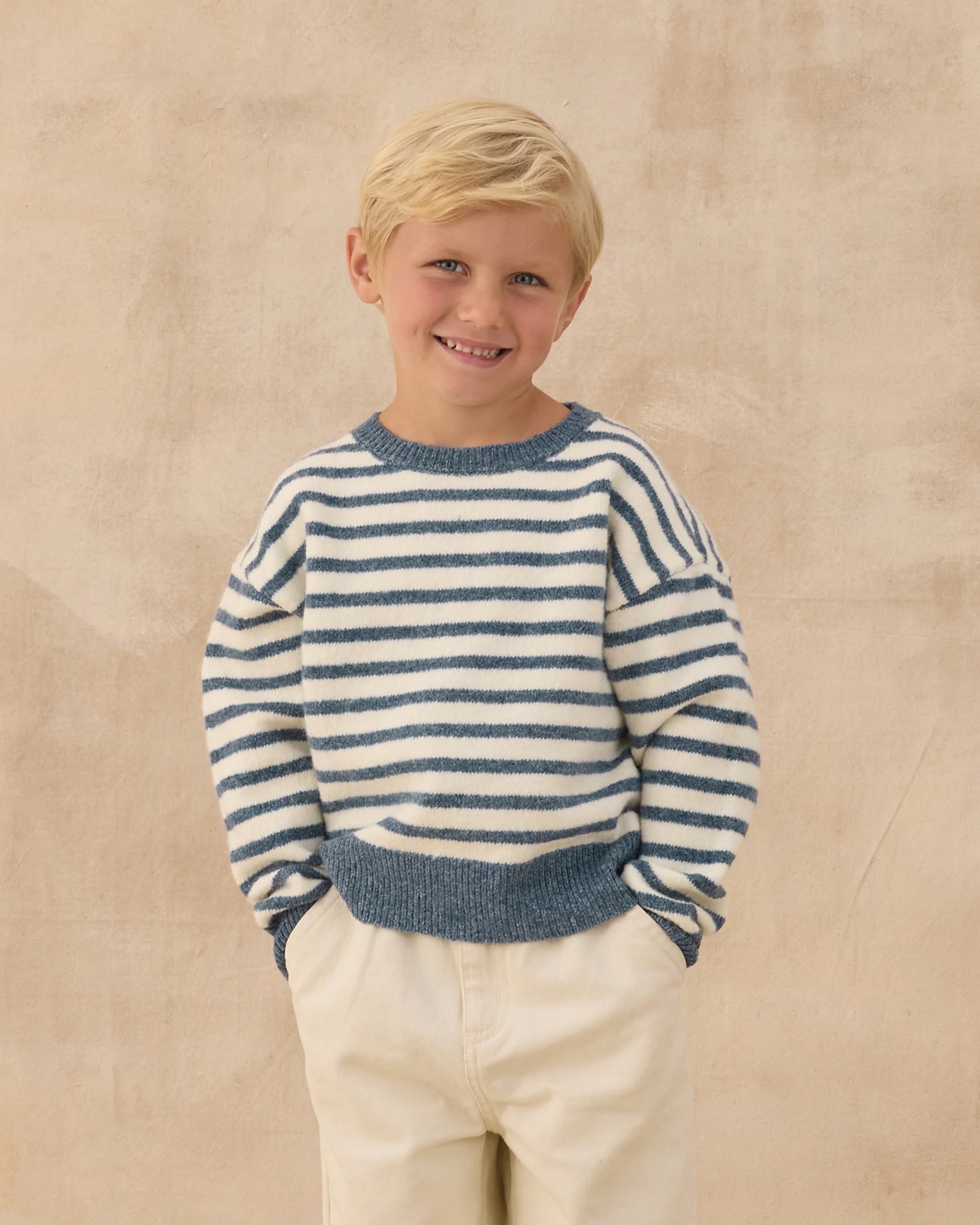 Aspen Sweater Maritime Stripe - Image 2