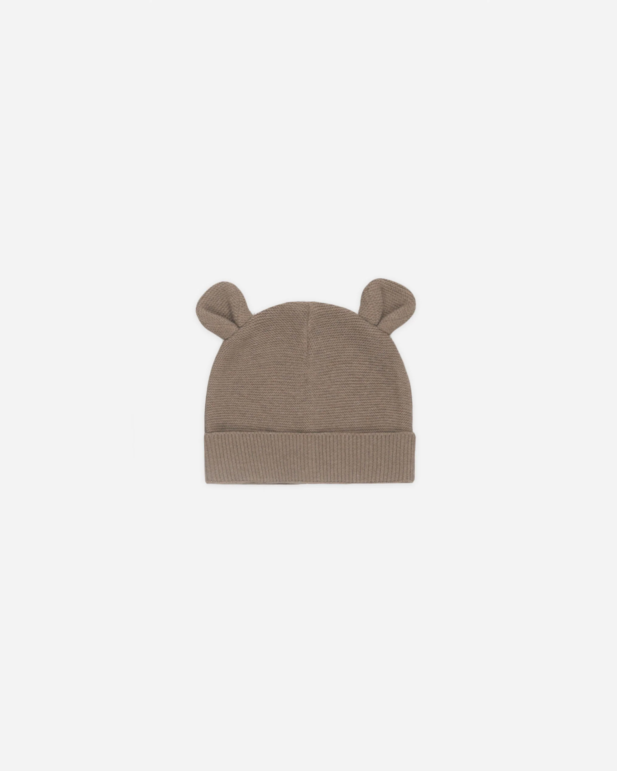 Baby Bear Beanie Heathered Mocha