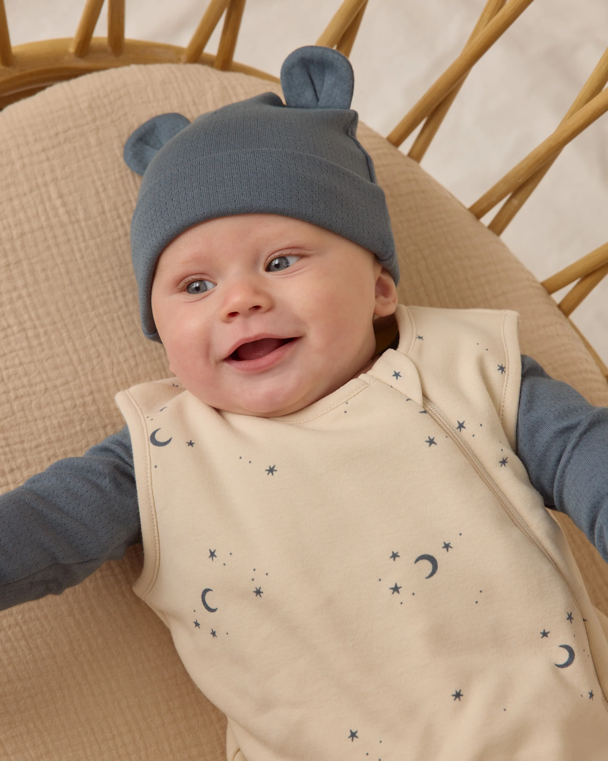 Baby Bear Beanie Ocean - Image 2
