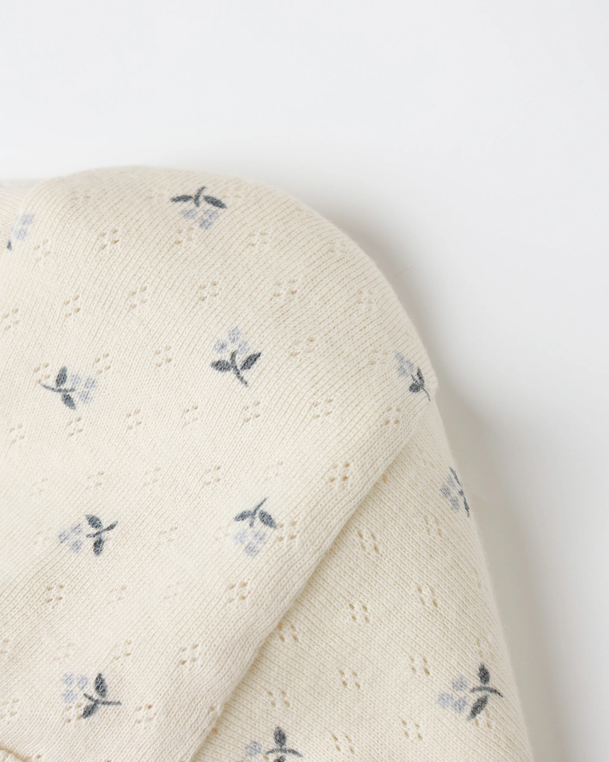 Baby Bonnet Blue Ditsy - Image 7