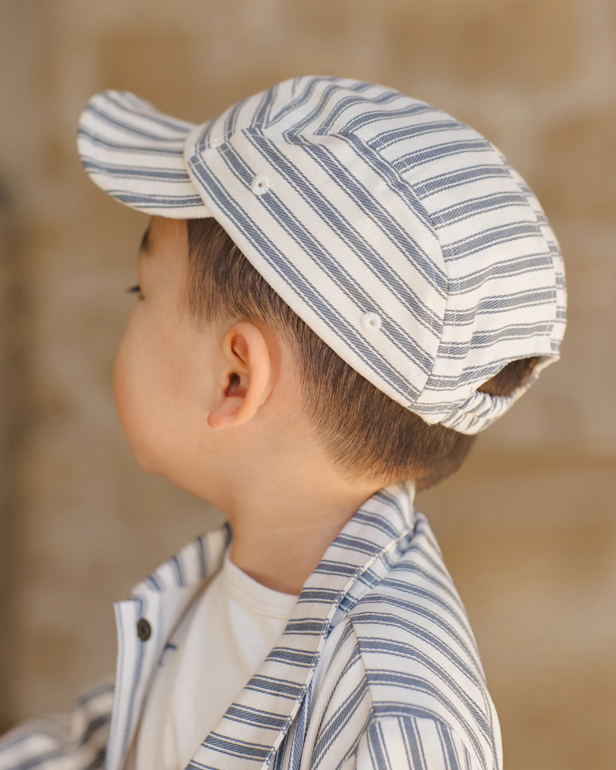 Baby Cap Ocean Pinstripe - Image 7