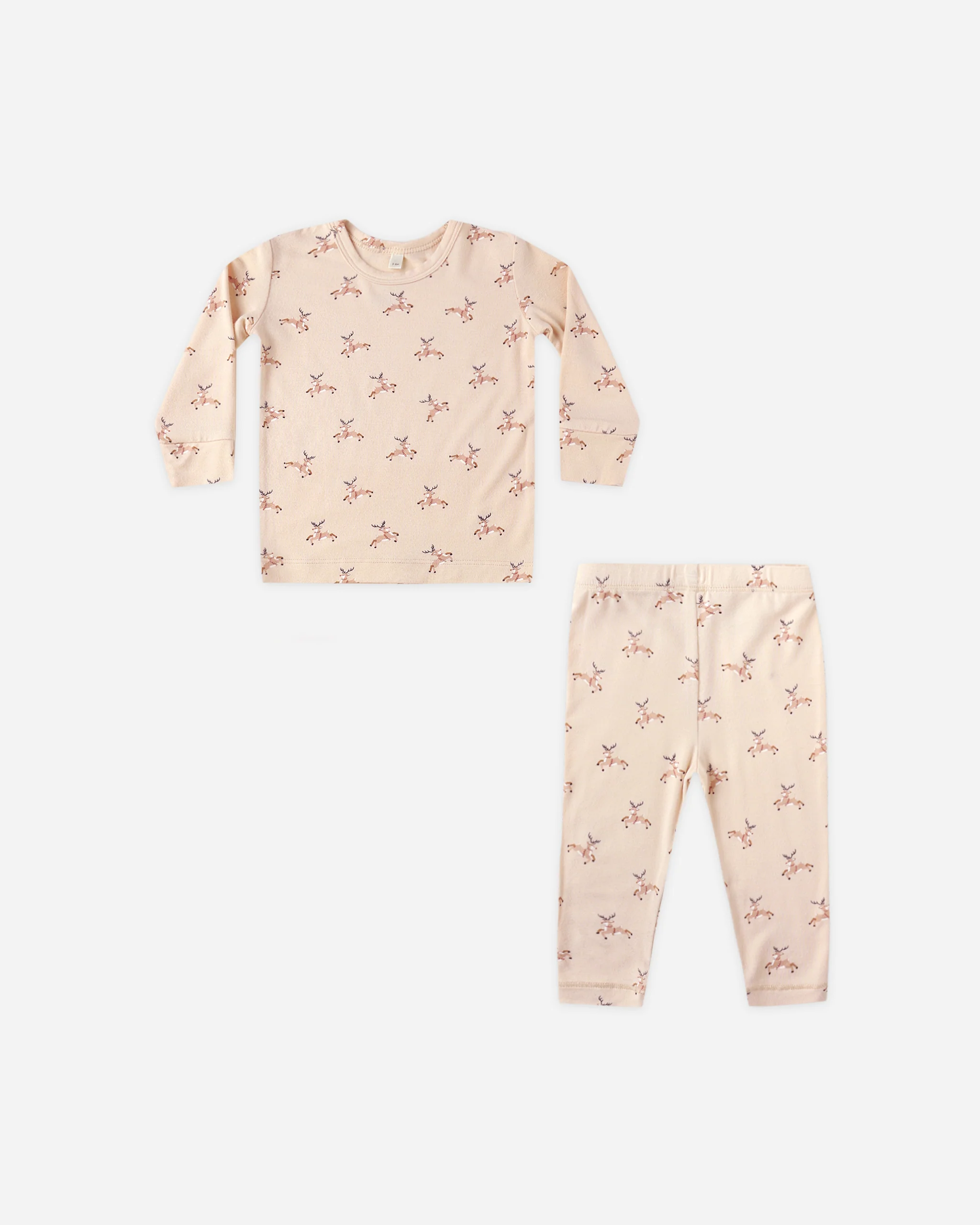 Bamboo Pajama Set Reindeer