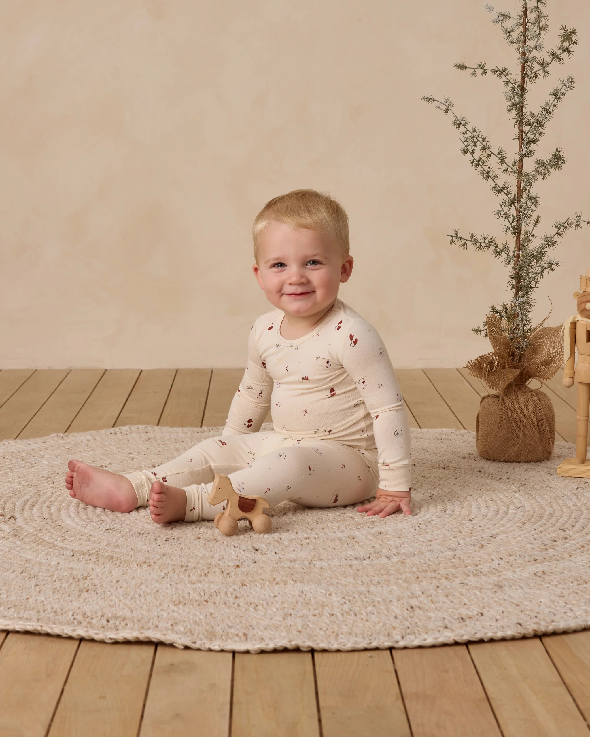 Bamboo Pajama Set Winter Wonderland - Image 2