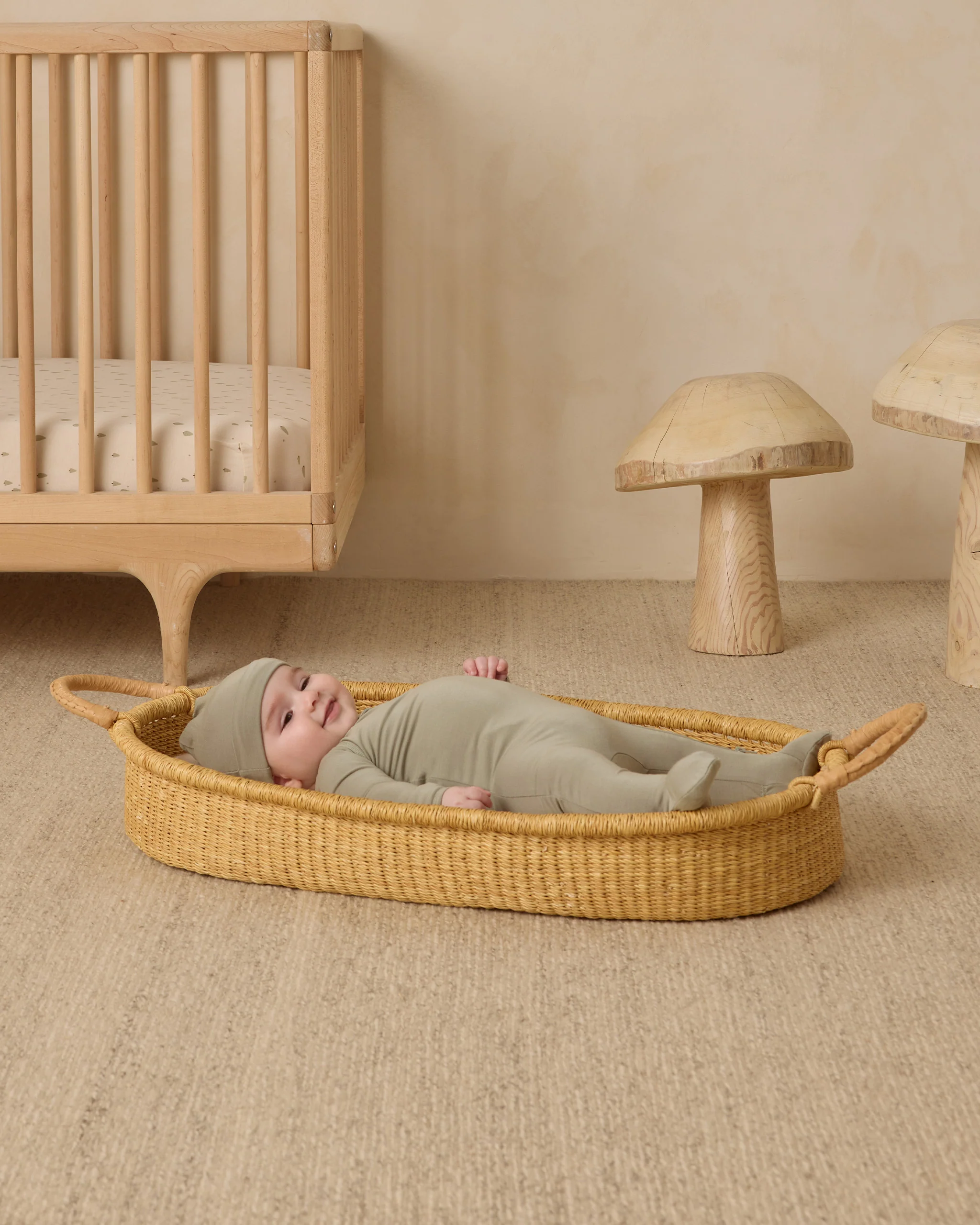 Bamboo Zip Footie Fern - Image 3