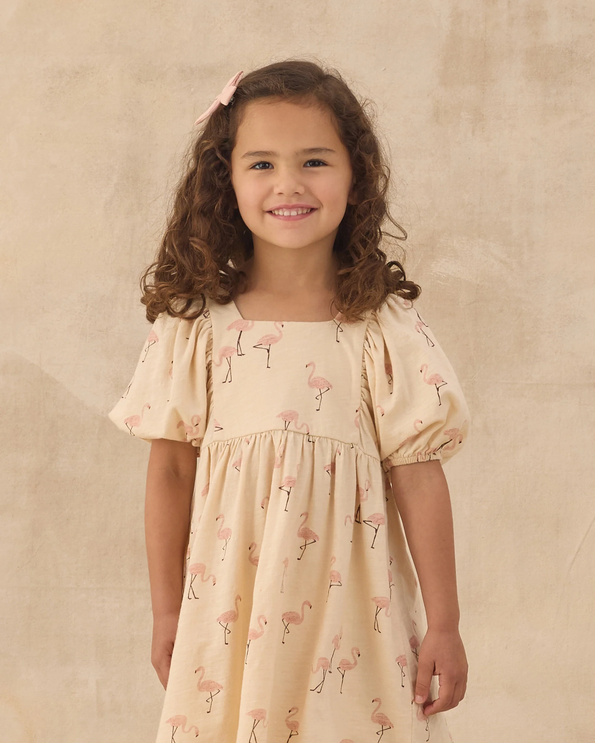 Brea Dress Flamingo - Image 4