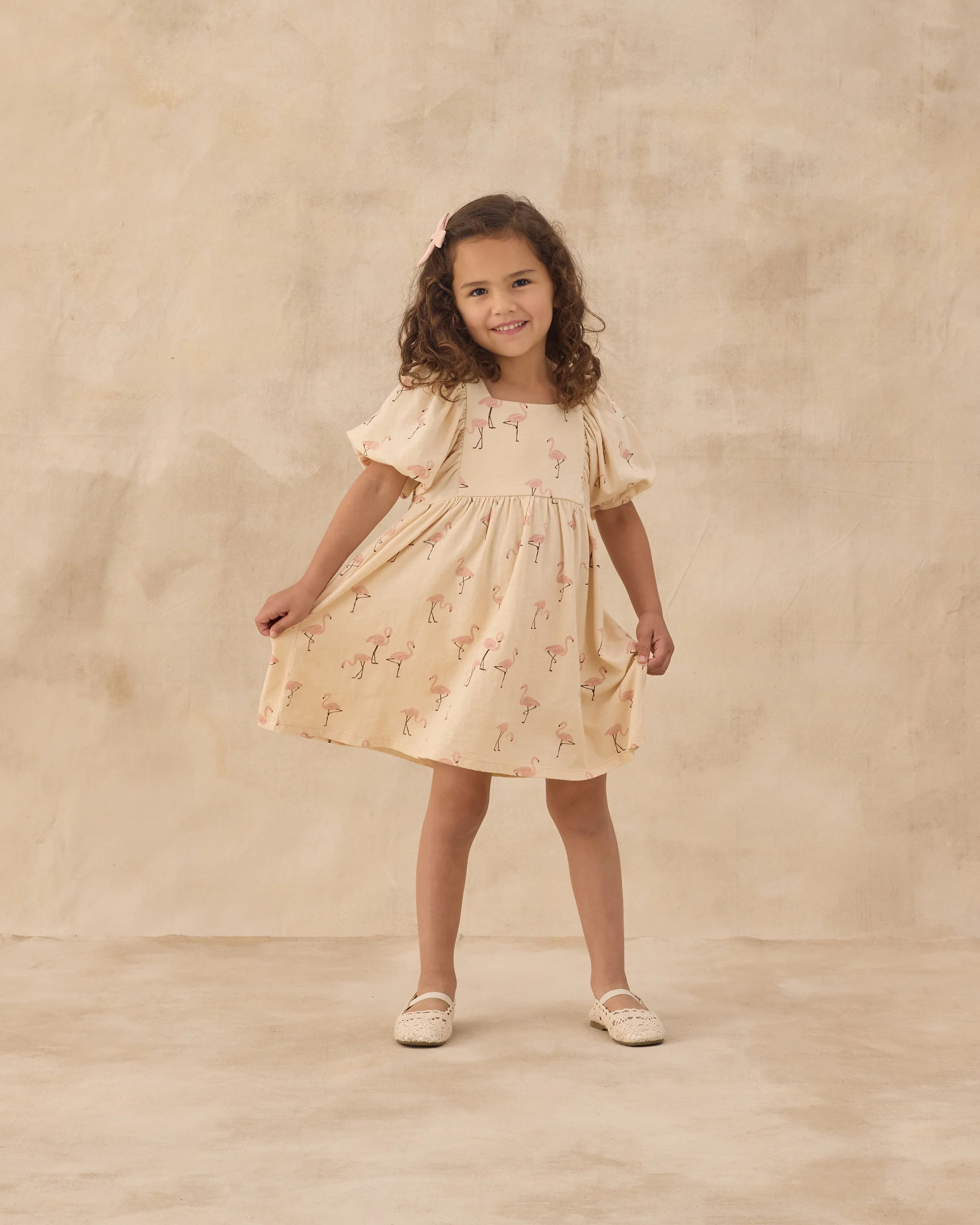 Brea Dress Flamingo - Image 5