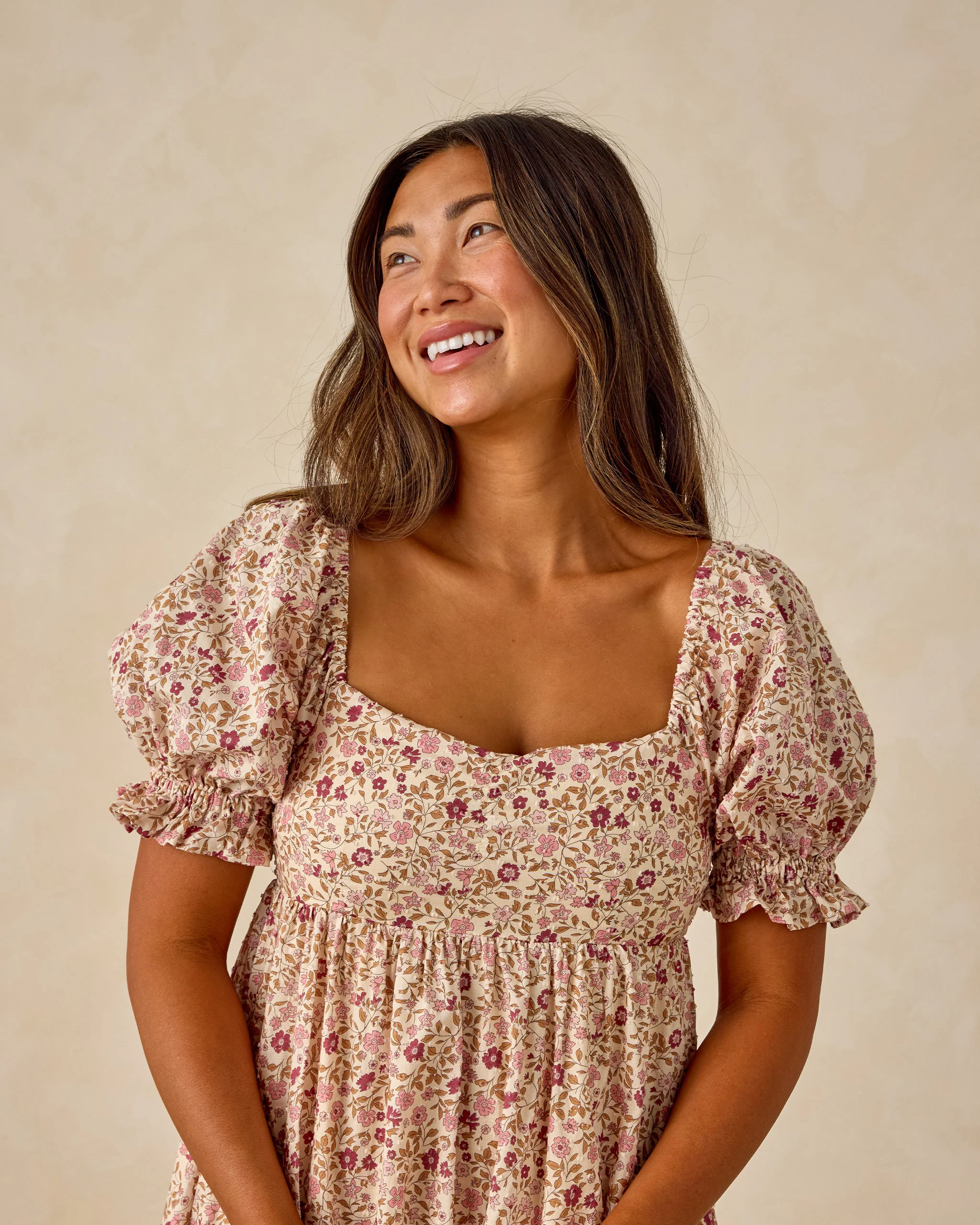 Women's Chloe Dress Flower Fields - Image 3