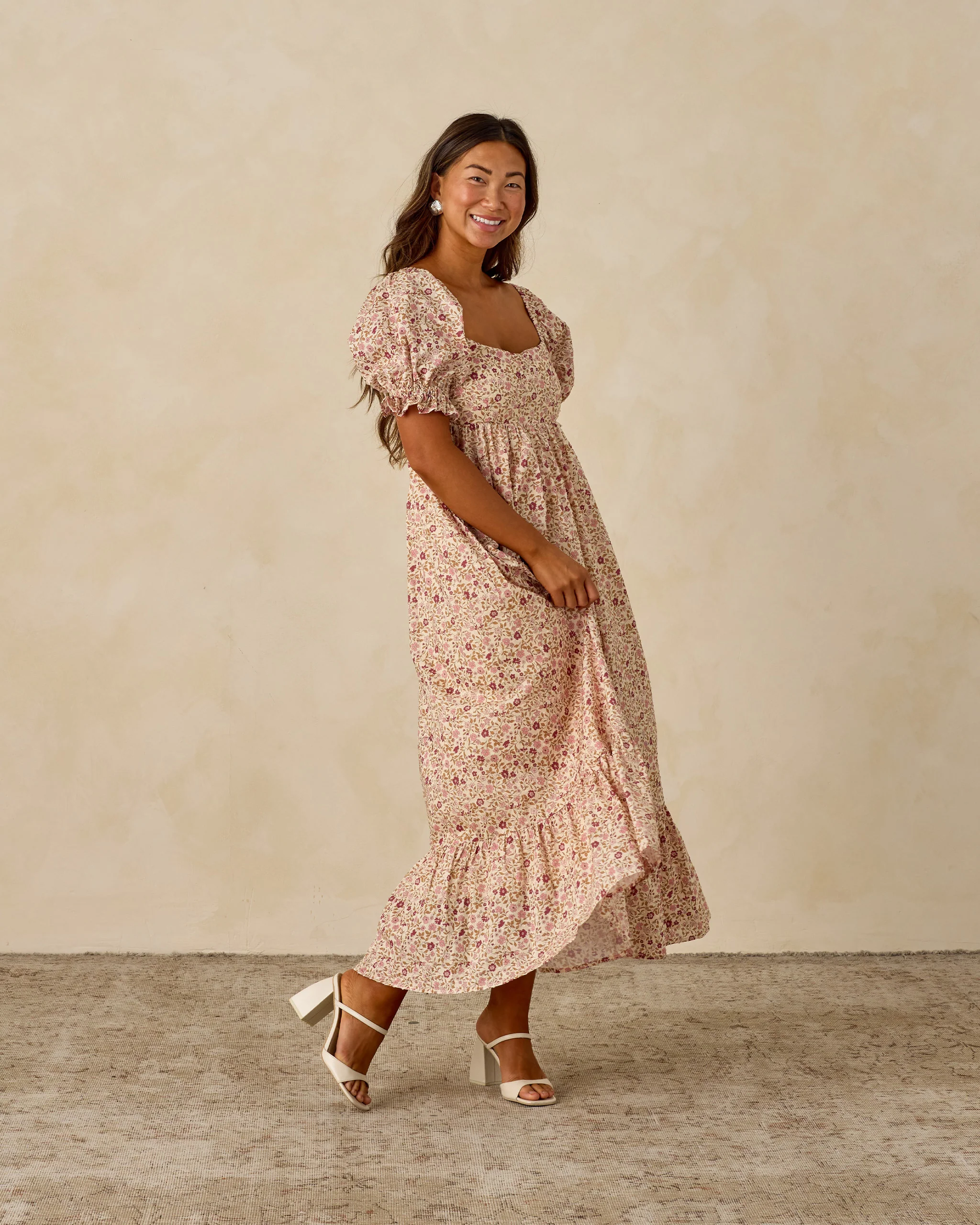 Women's Chloe Dress Flower Fields - Image 5