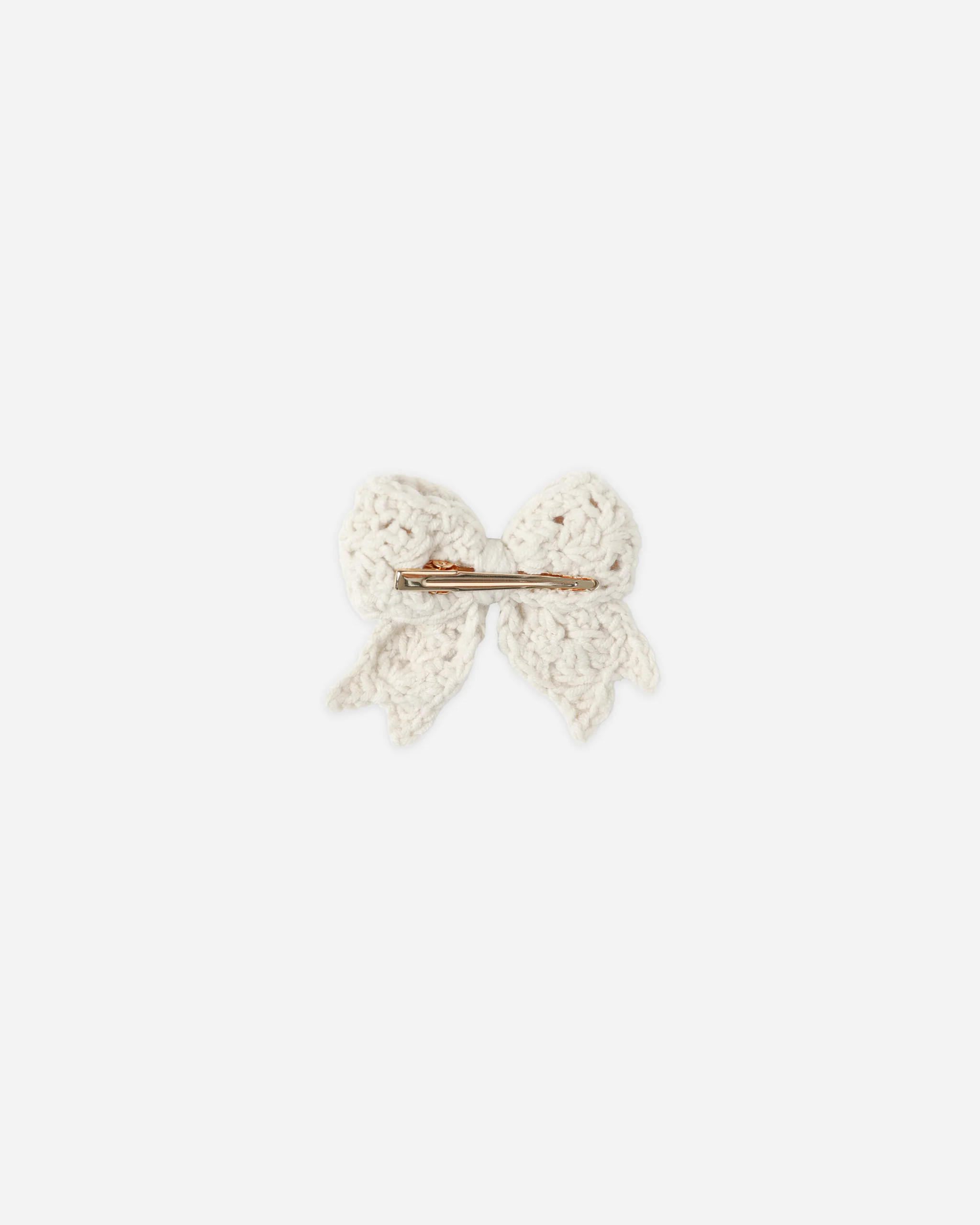 Crochet Bow Natural - Image 2