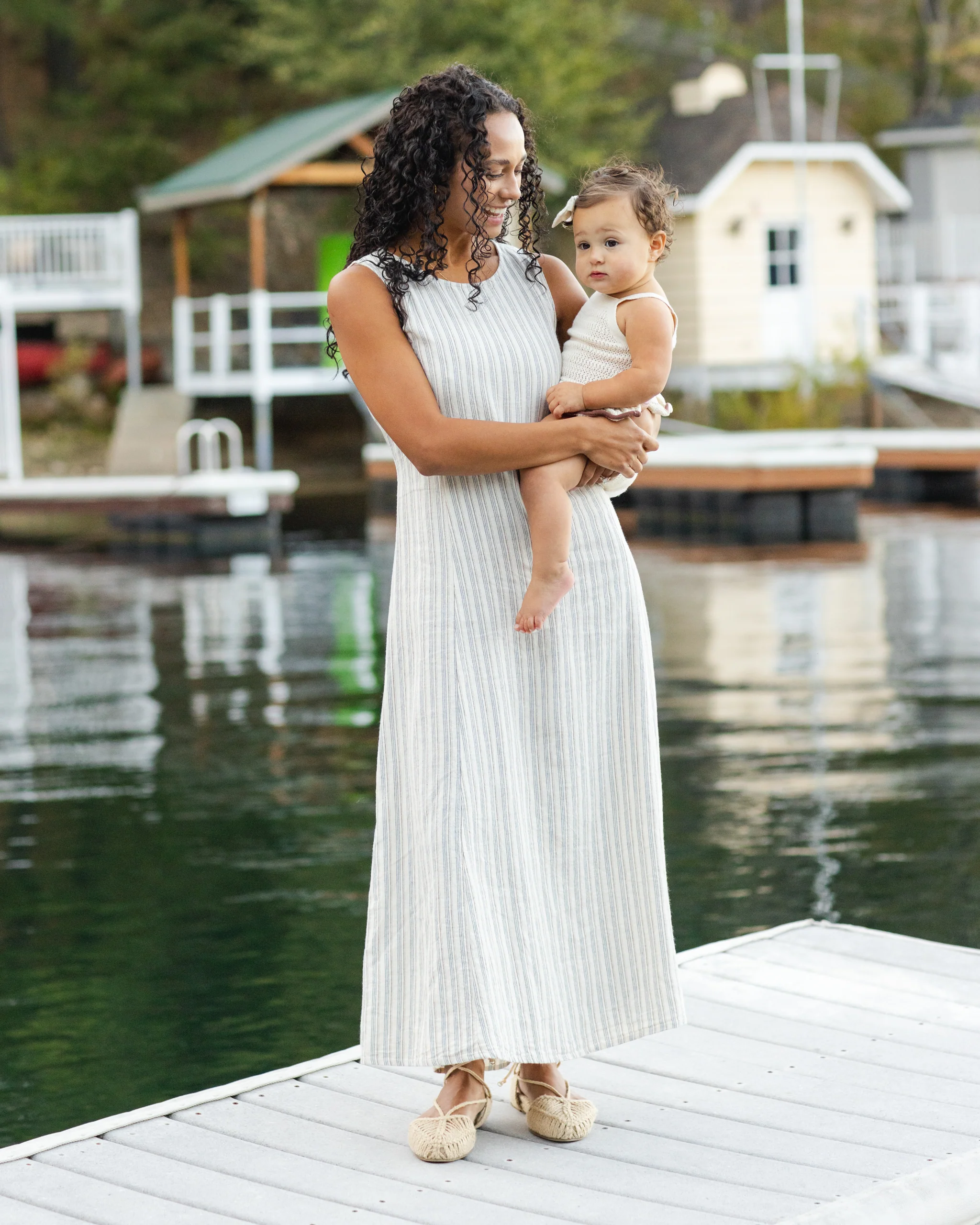 Crochet Ruffle Romper Natural - Image 7