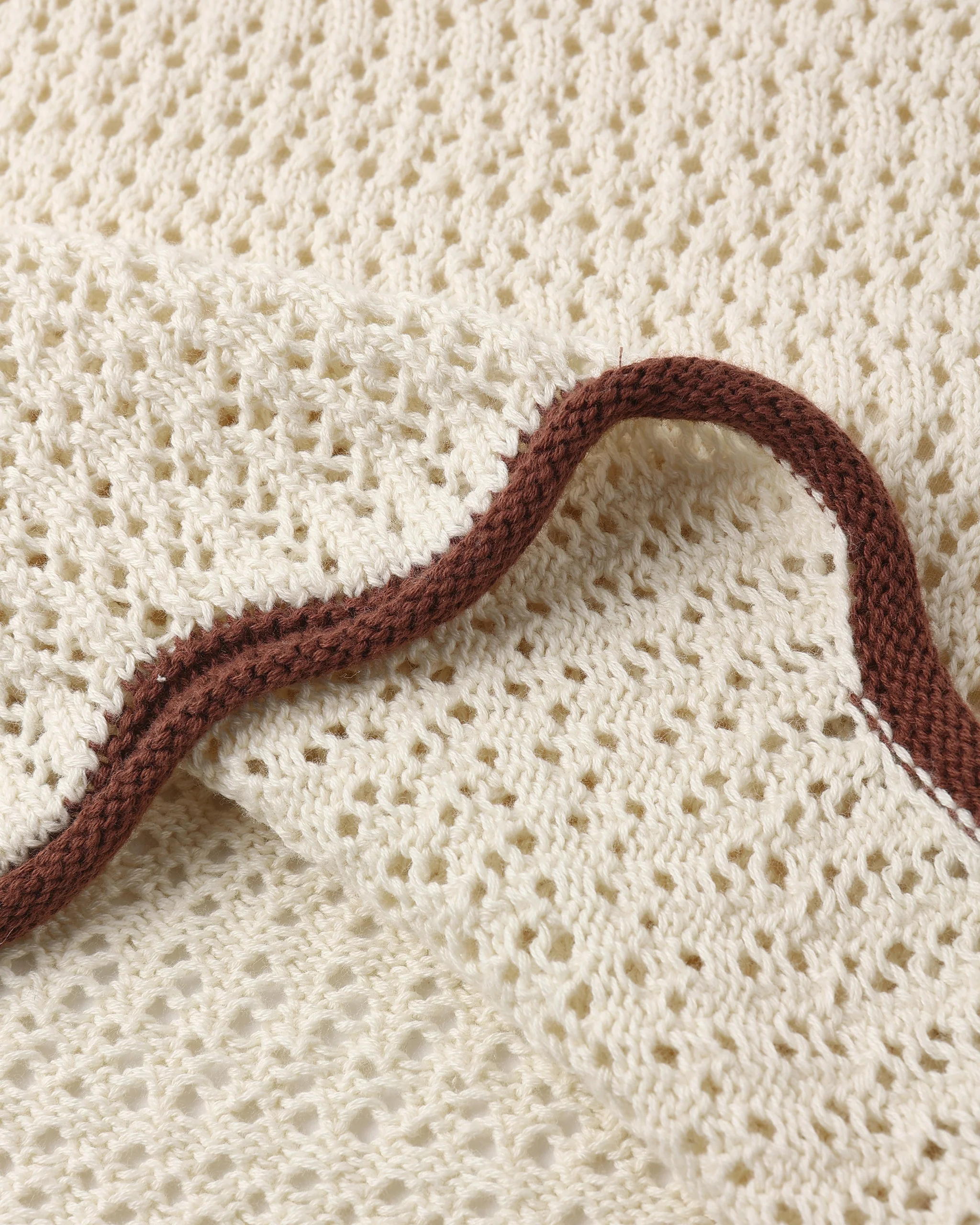 Crochet Tank Set Natural - Image 6
