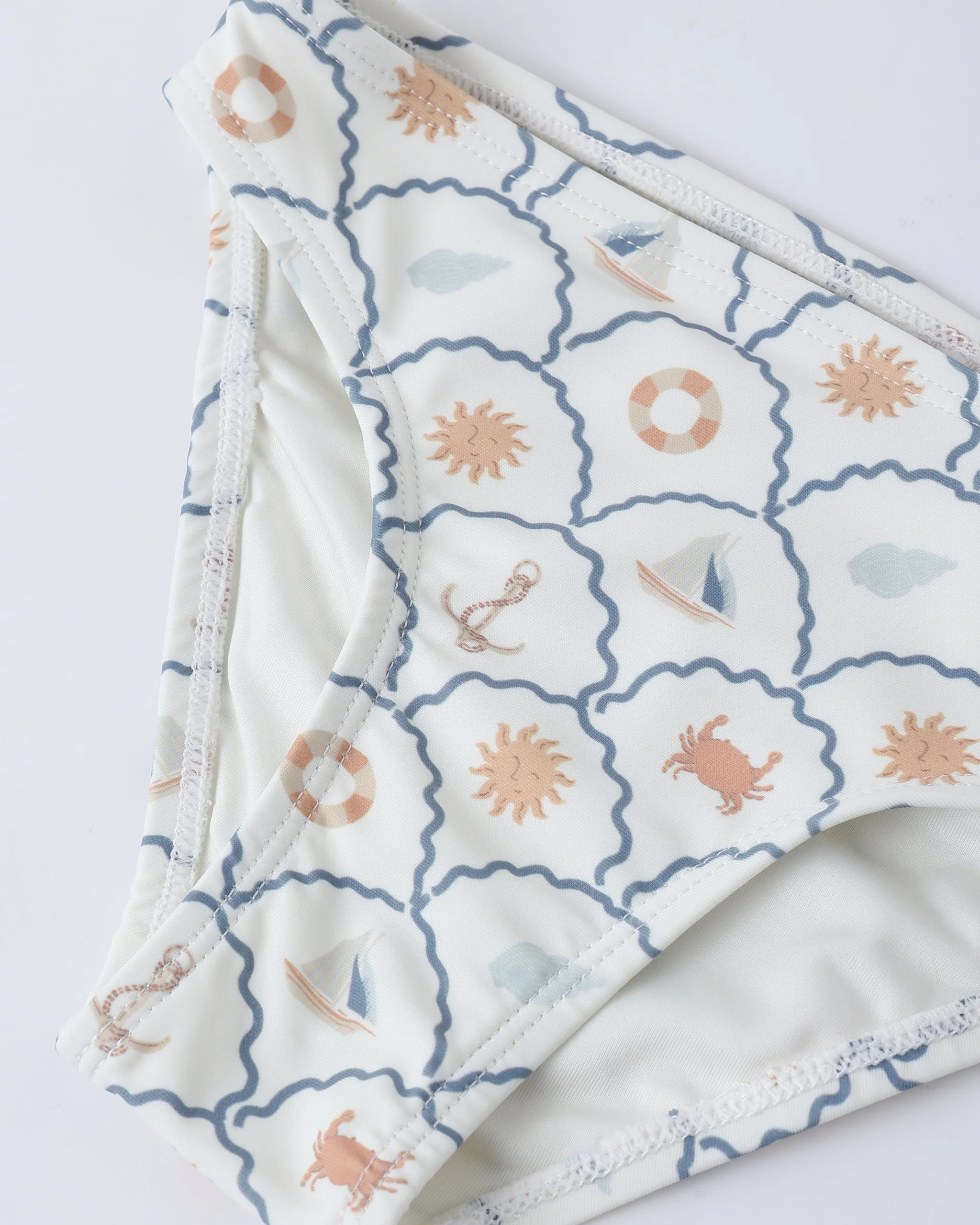 Crop Rashguard Set Nautical - Image 7