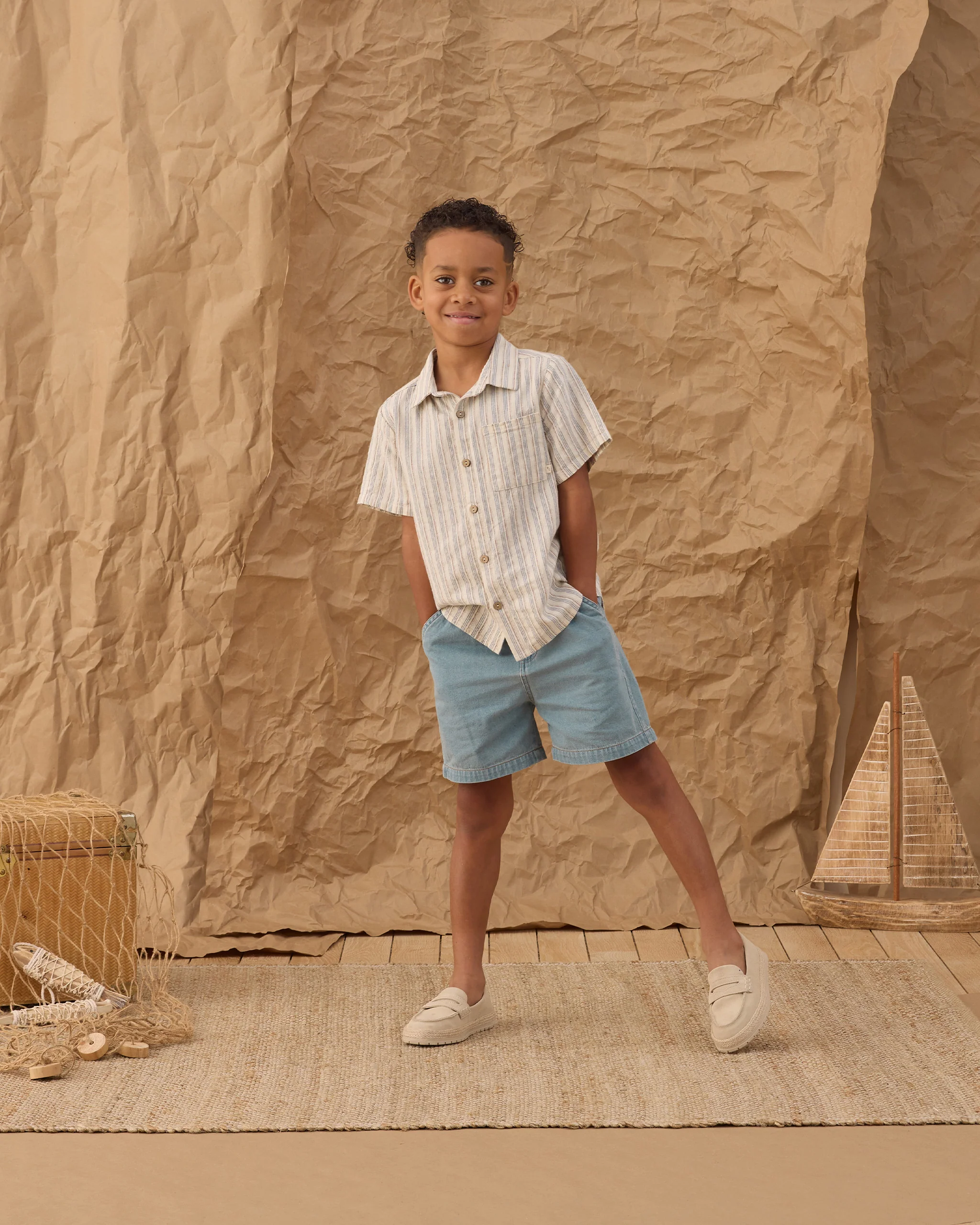 Dawson Short Washed Blue - Image 5