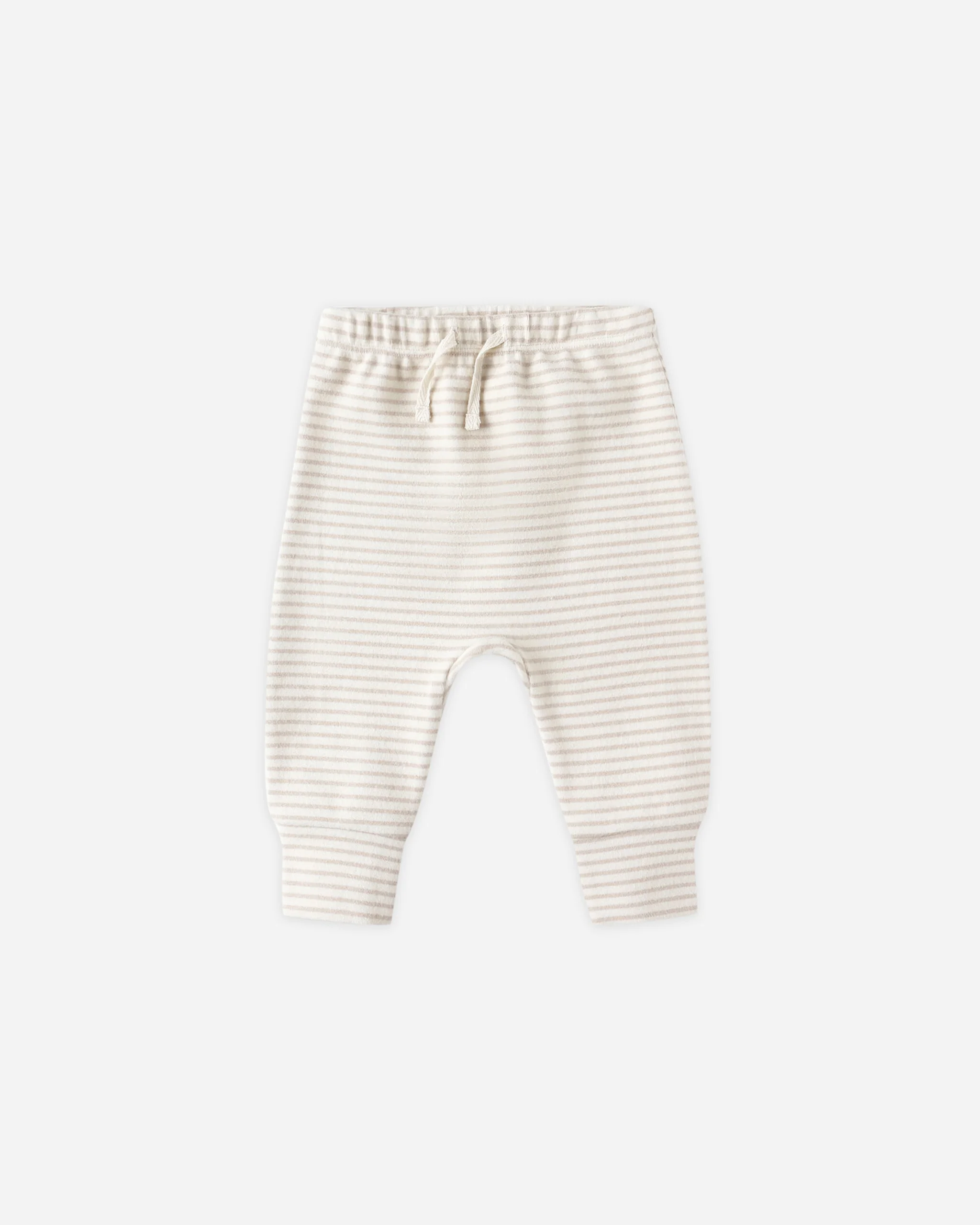 Drawstring Pant Oat Micro Stripe