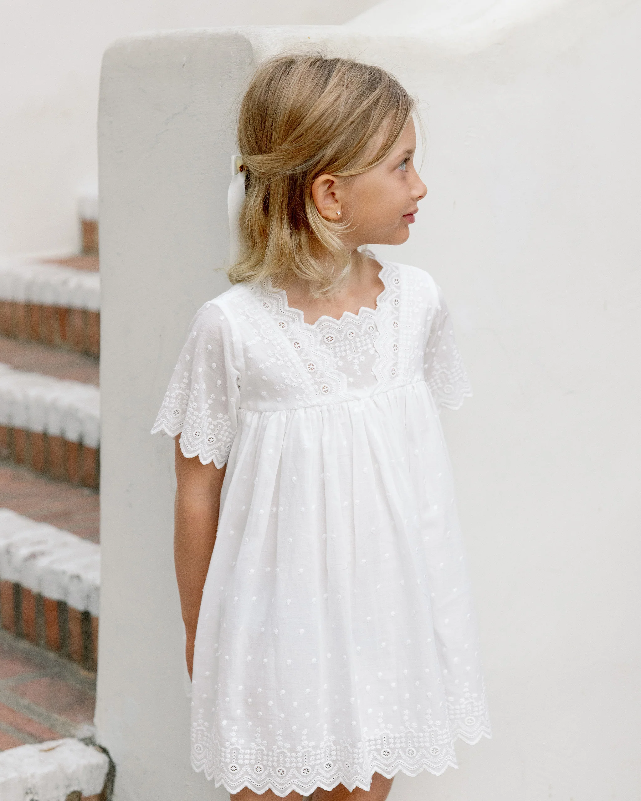 Eleanor Dress White - Image 3