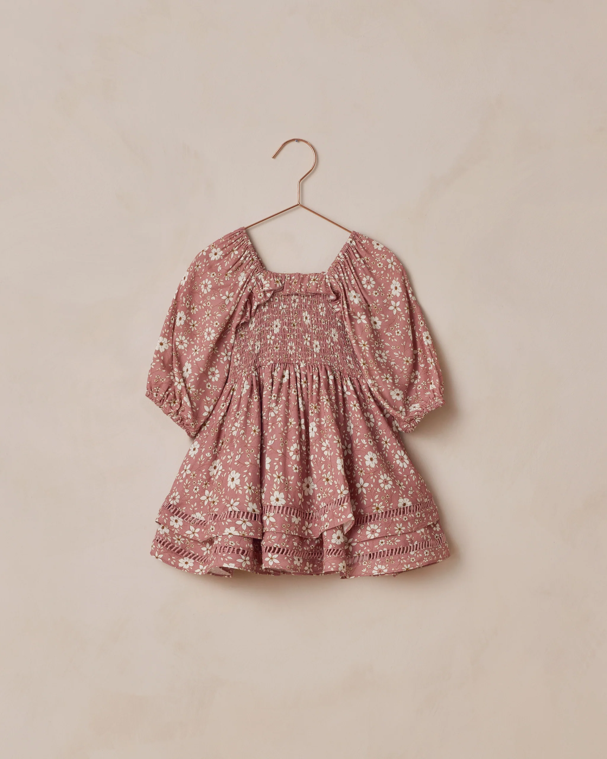 Elodie Dress Rose Bloom