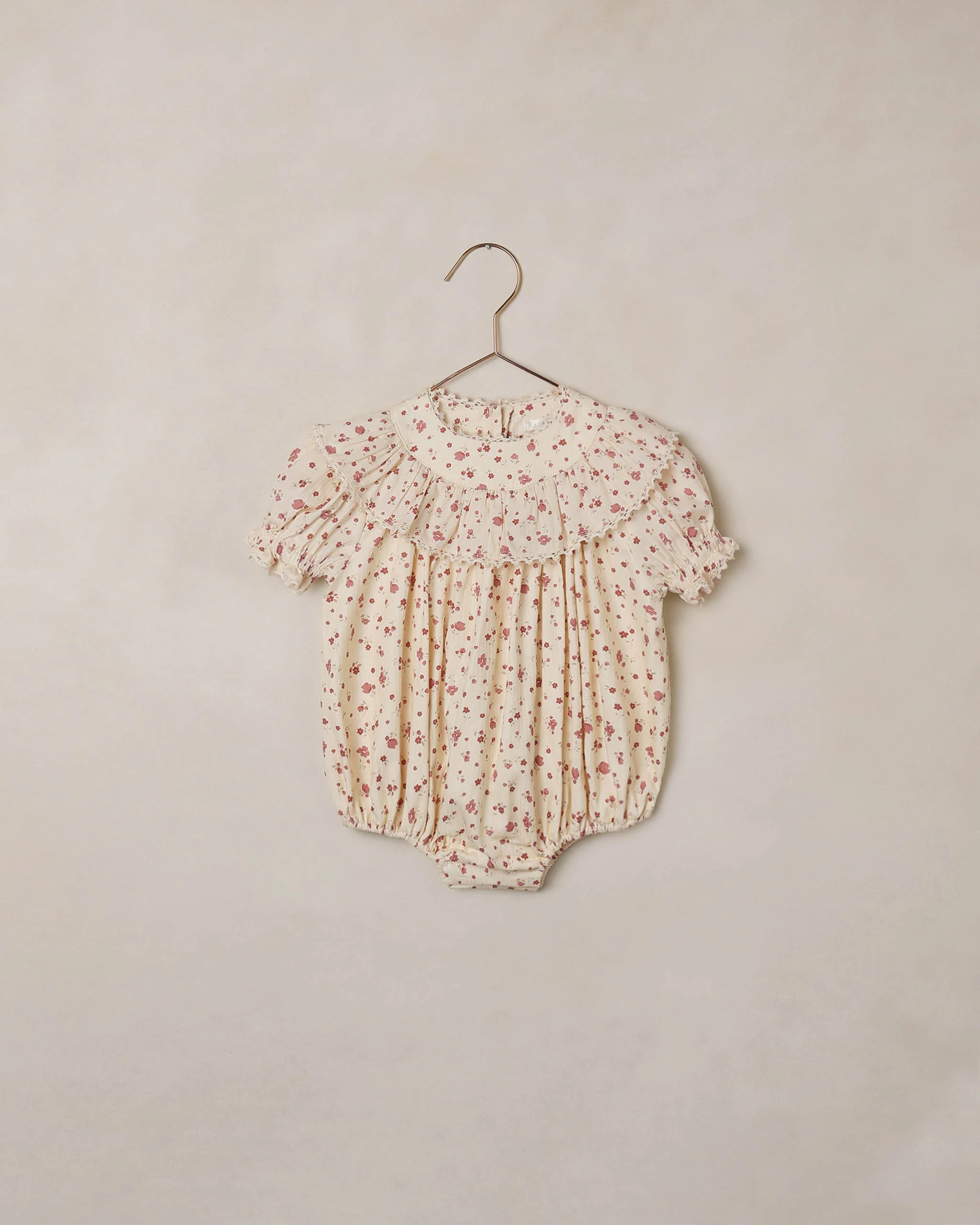 Eva Romper Red Floral