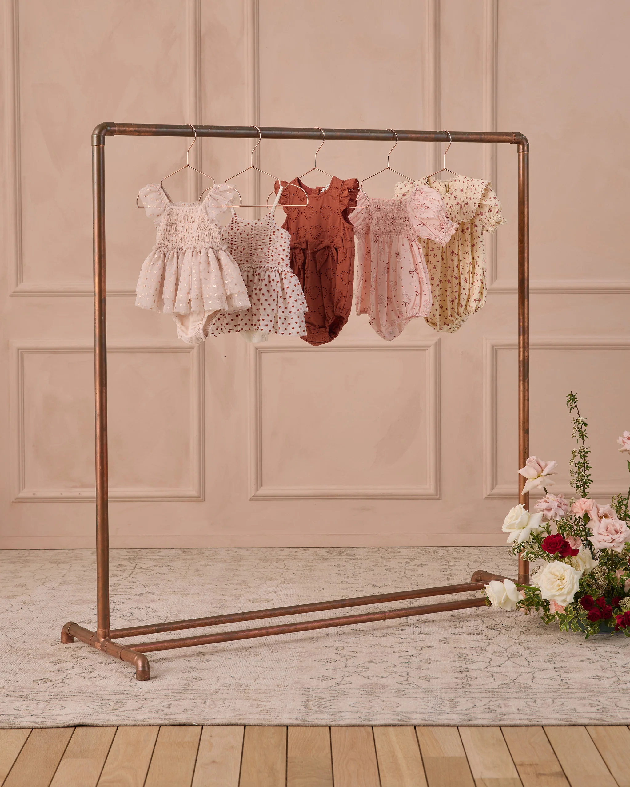 Eva Romper Red Floral - Image 6