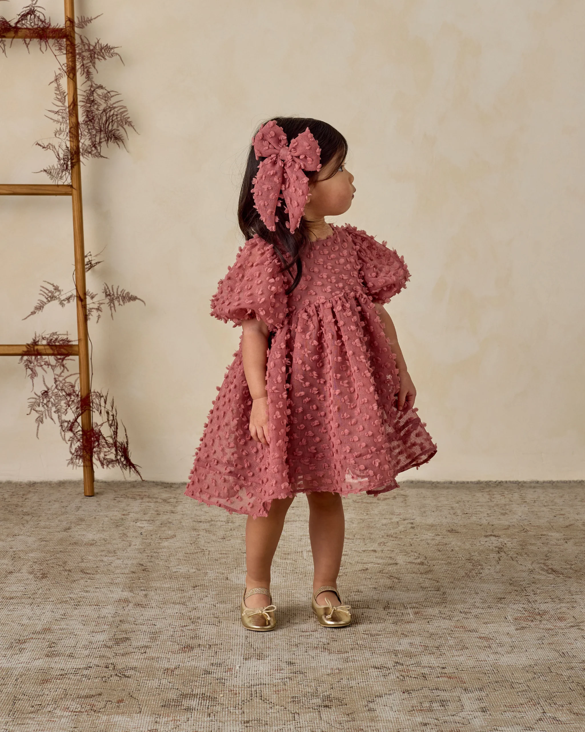 Everly Bow Raspberry - Image 2