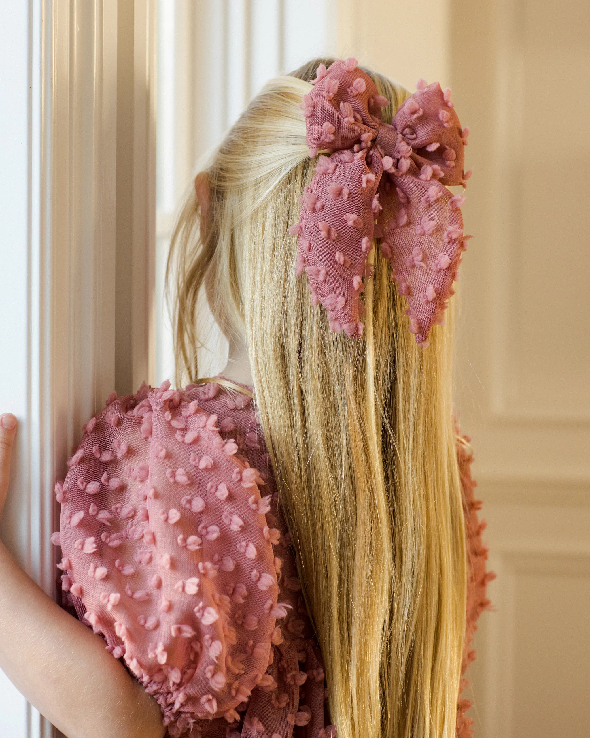 Everly Bow Raspberry - Image 3