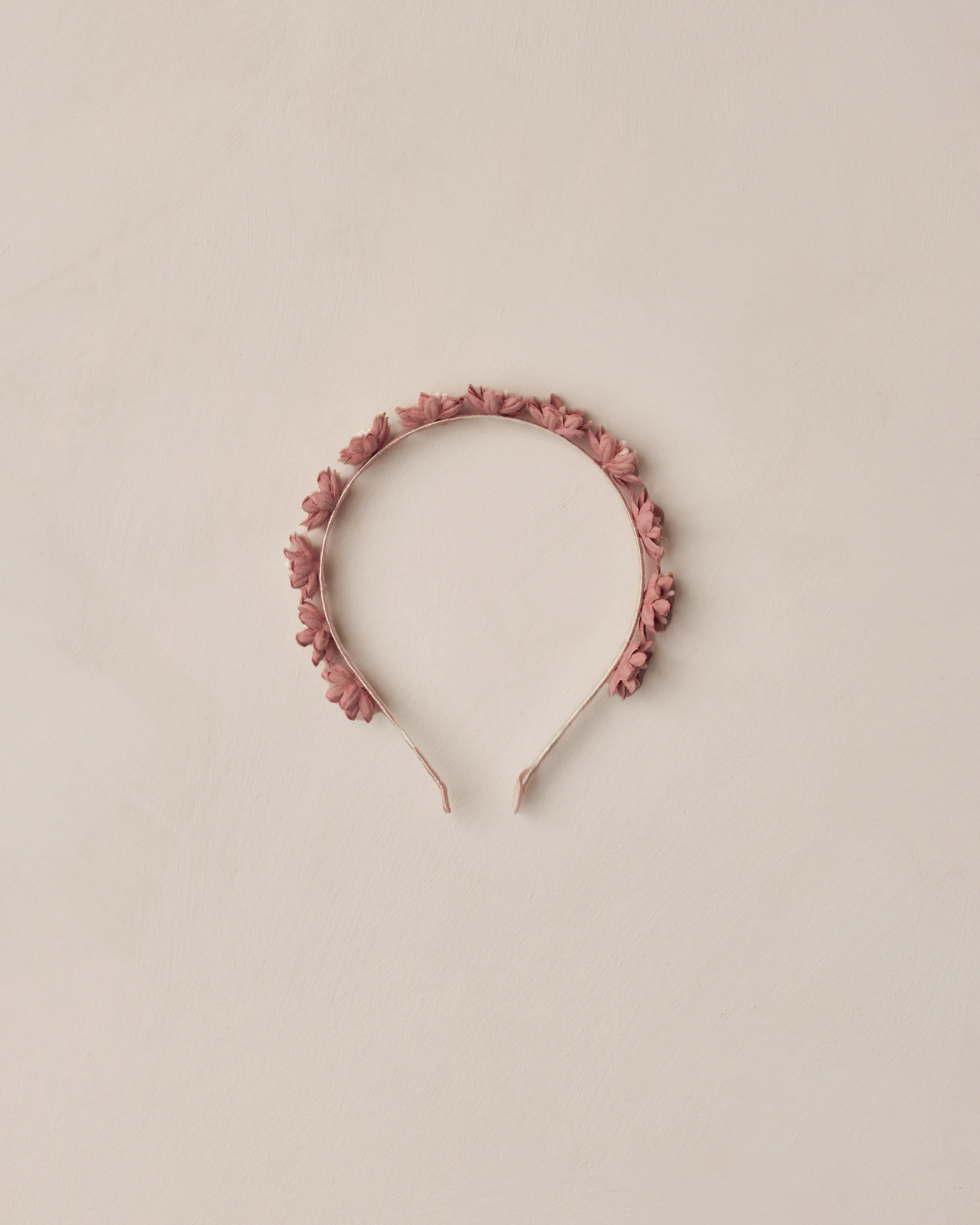 Floral Headband Raspberry