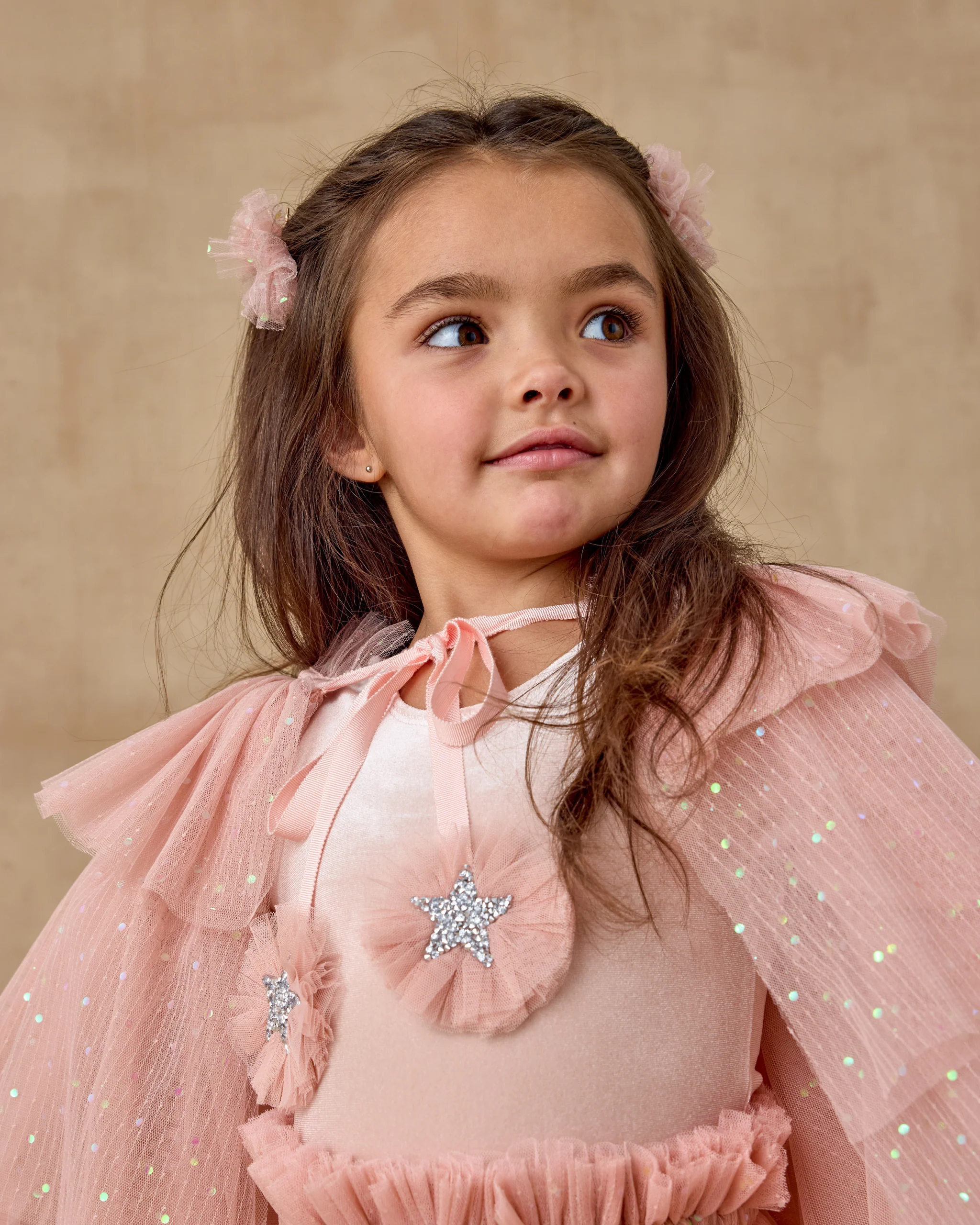 Flutter Tulle Clips Rose - Image 2