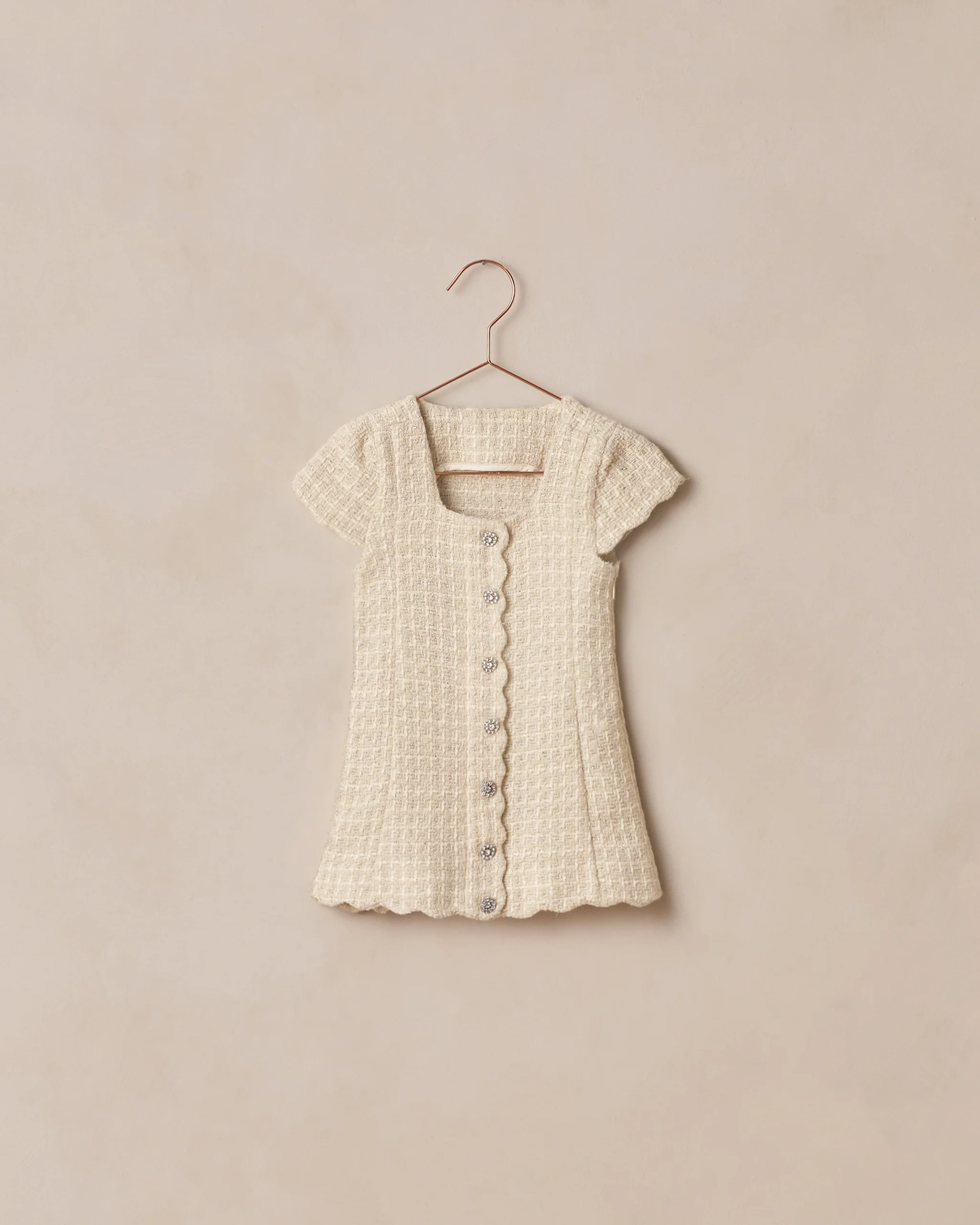Gabrielle Dress Ecru