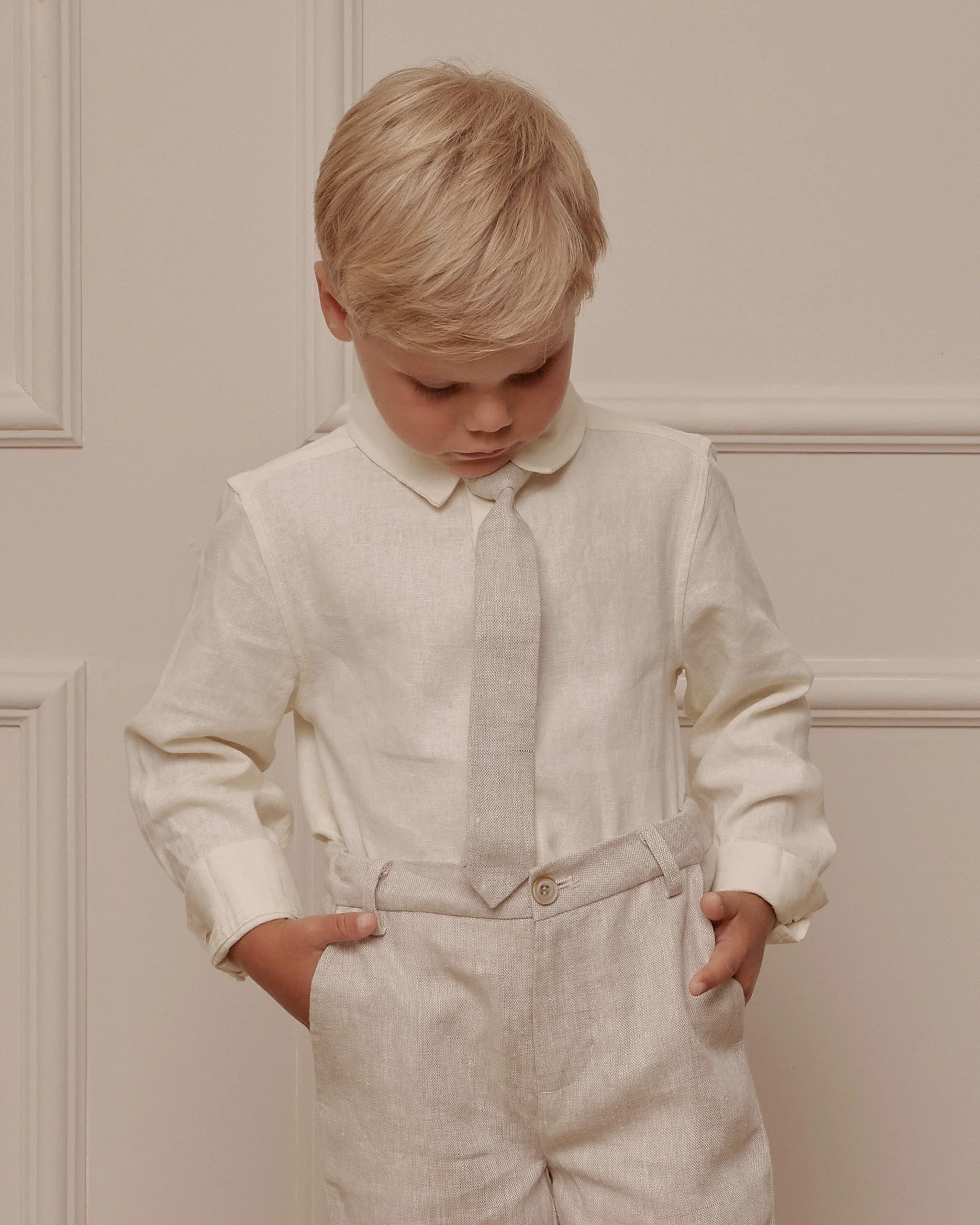 Harrison Button Down Ivory - Image 2