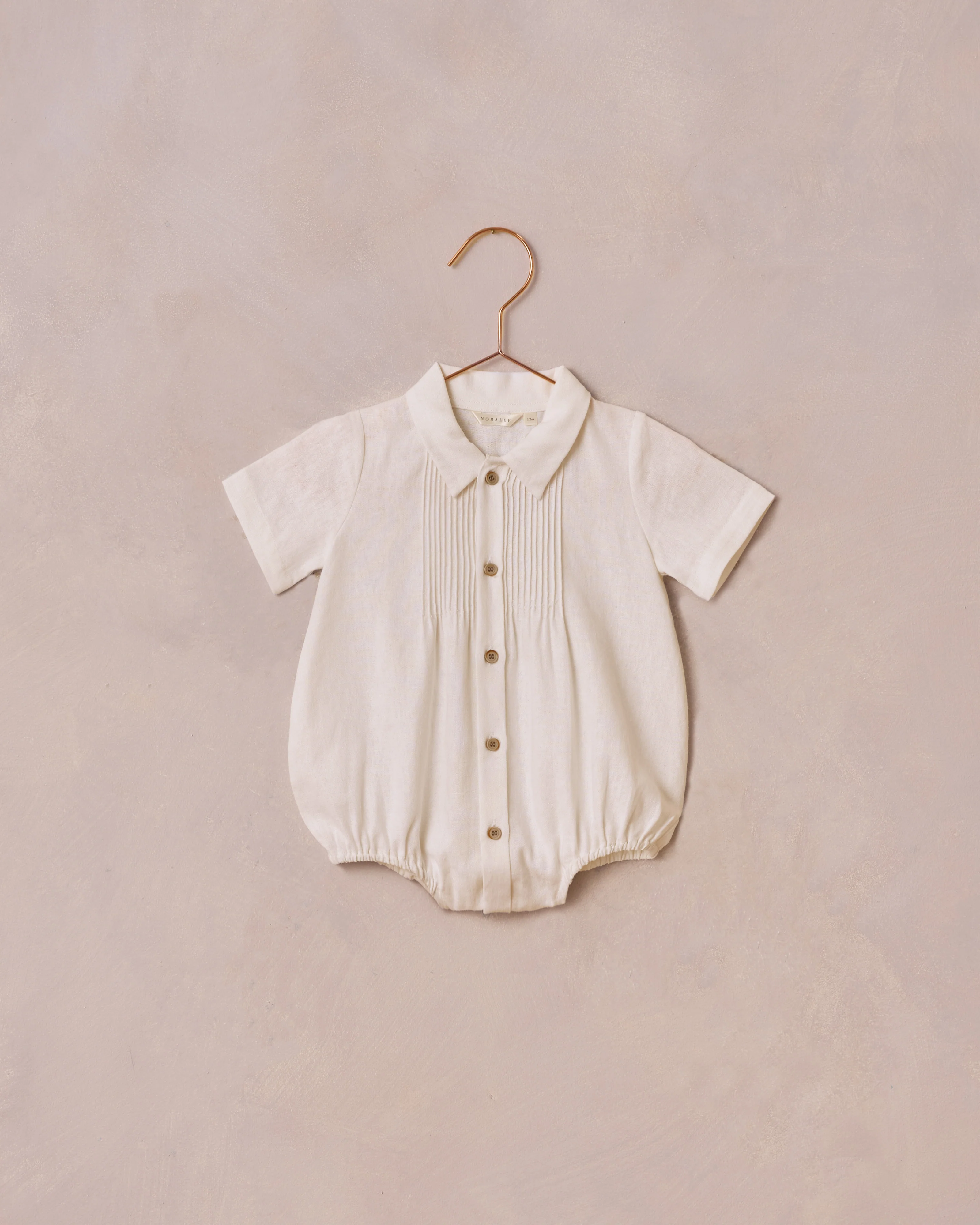 Henry Romper Ivory