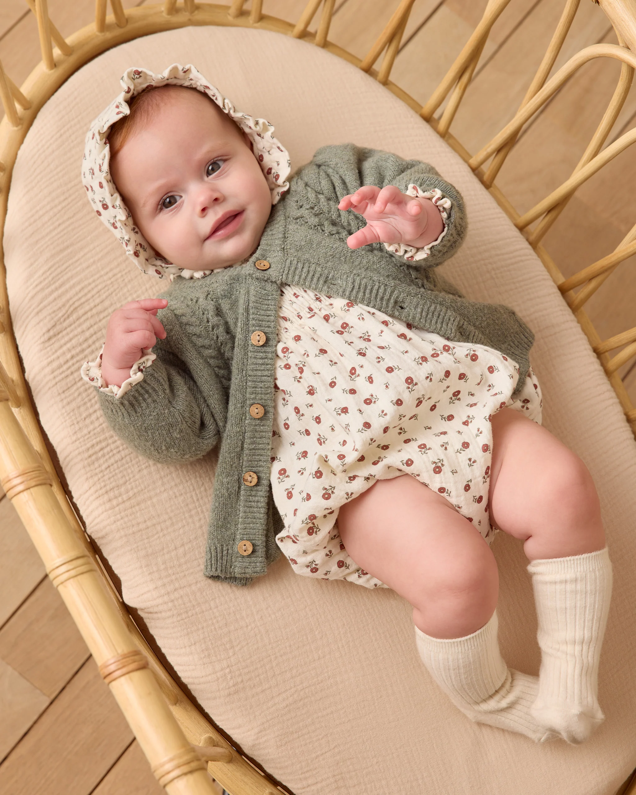 Holly Cardigan Forest - Image 4