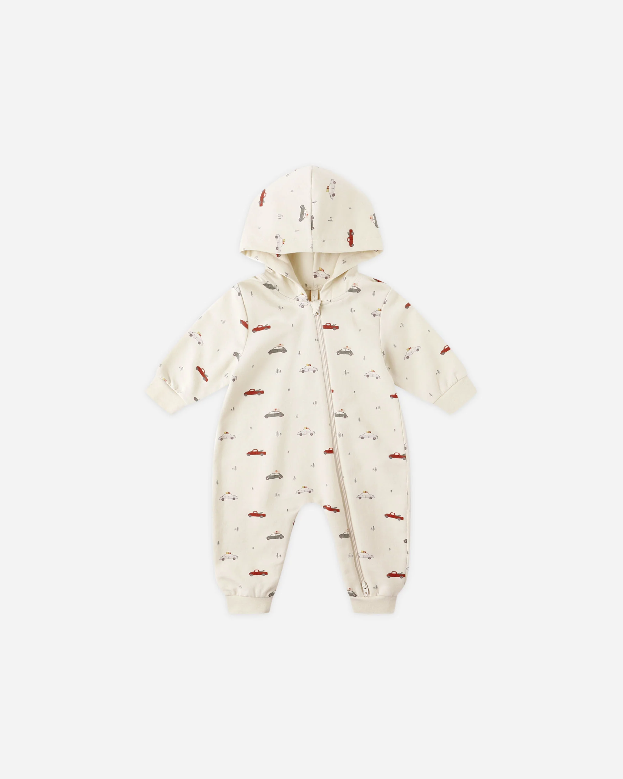 Hooded Jumpsuit Cars