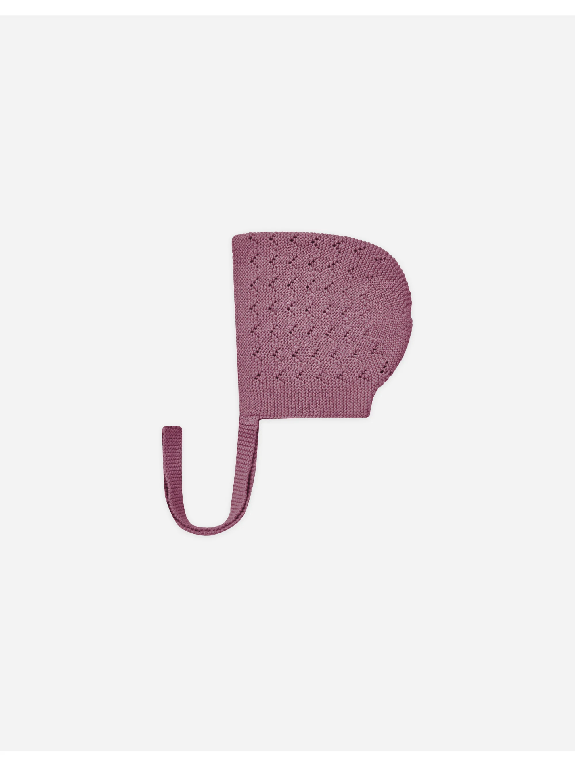 Knit Bonnet Mulberry
