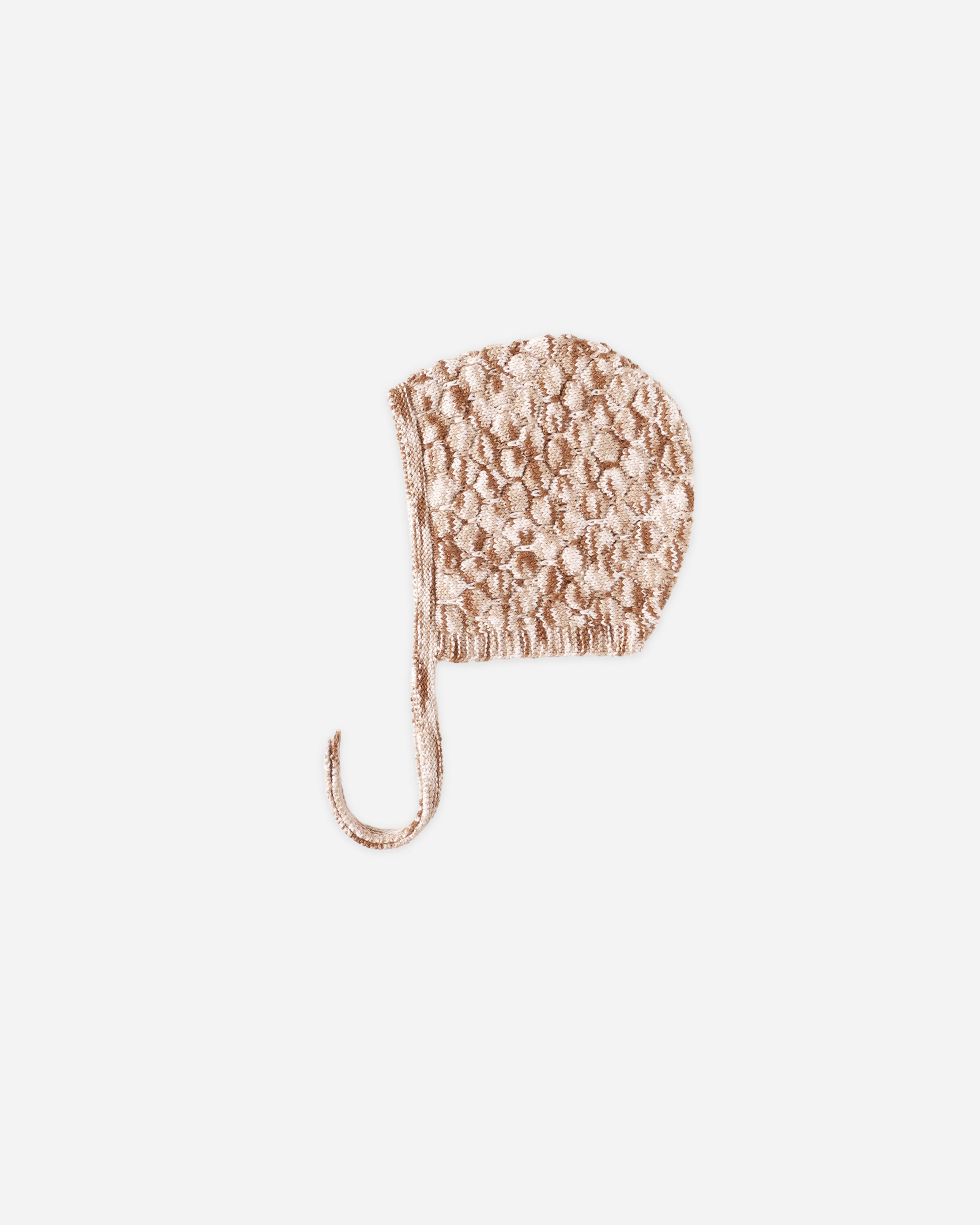 Knit Bonnet Rose Speckle