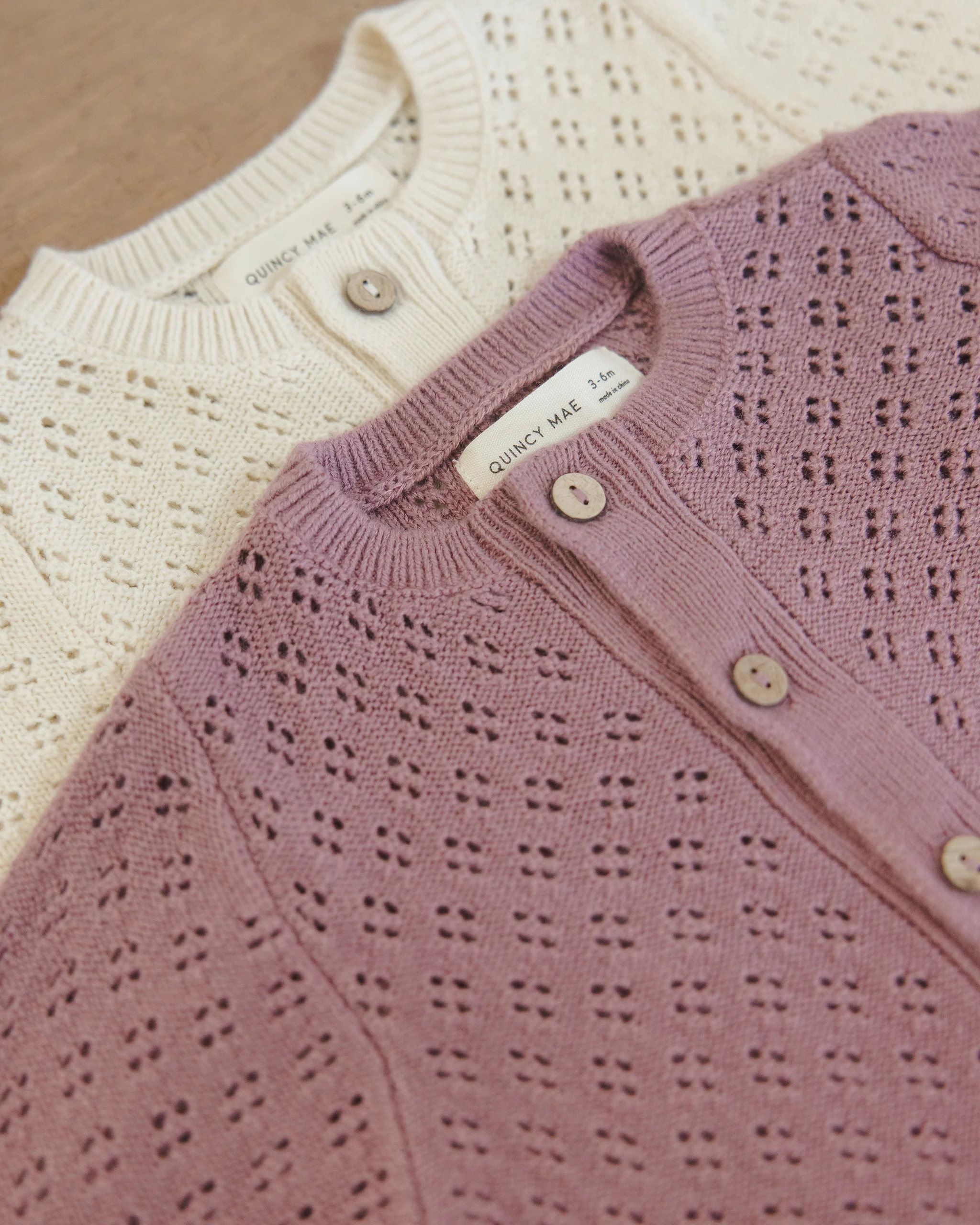 Knit Cardigan Mulberry - Image 5