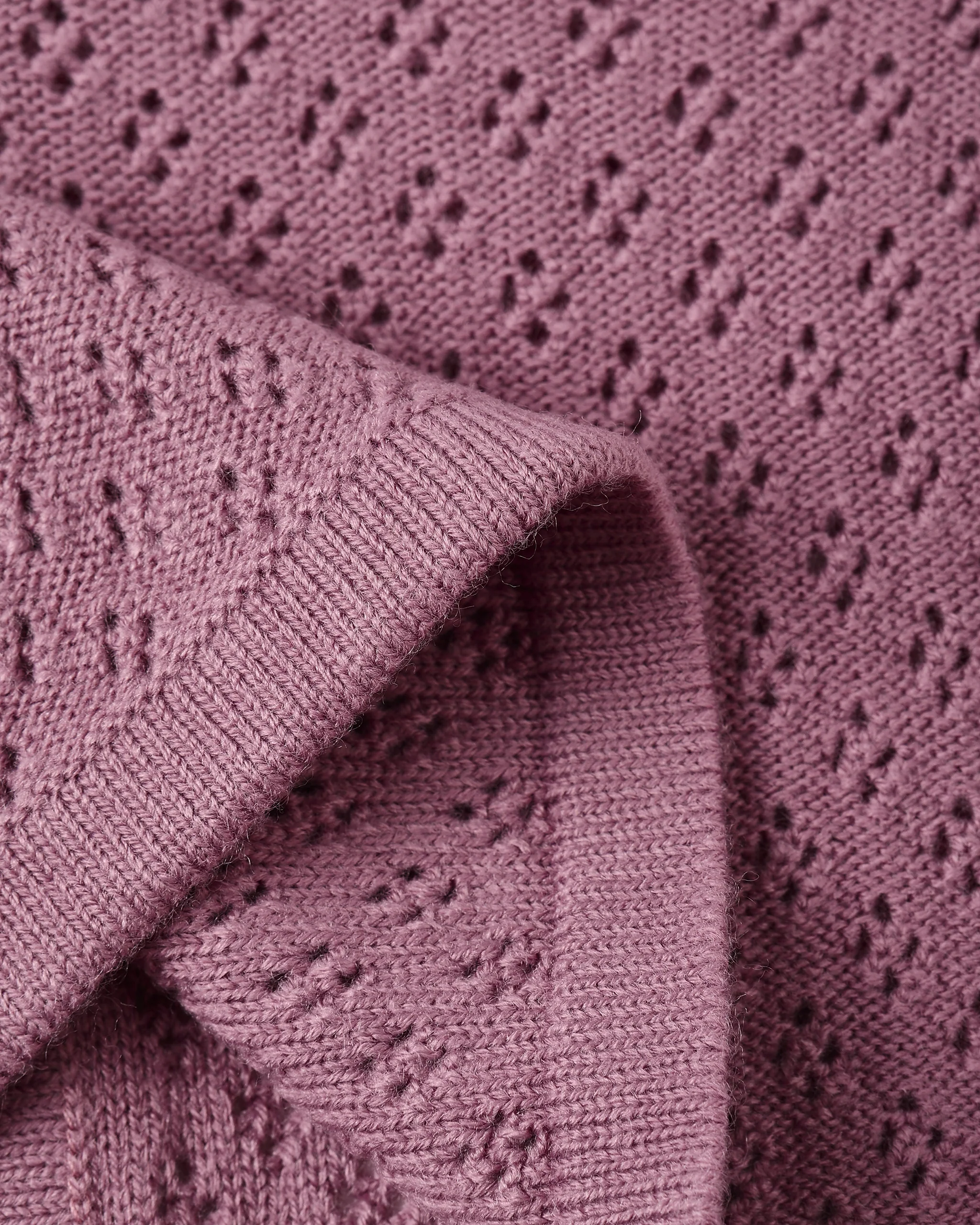 Knit Cardigan Mulberry - Image 7