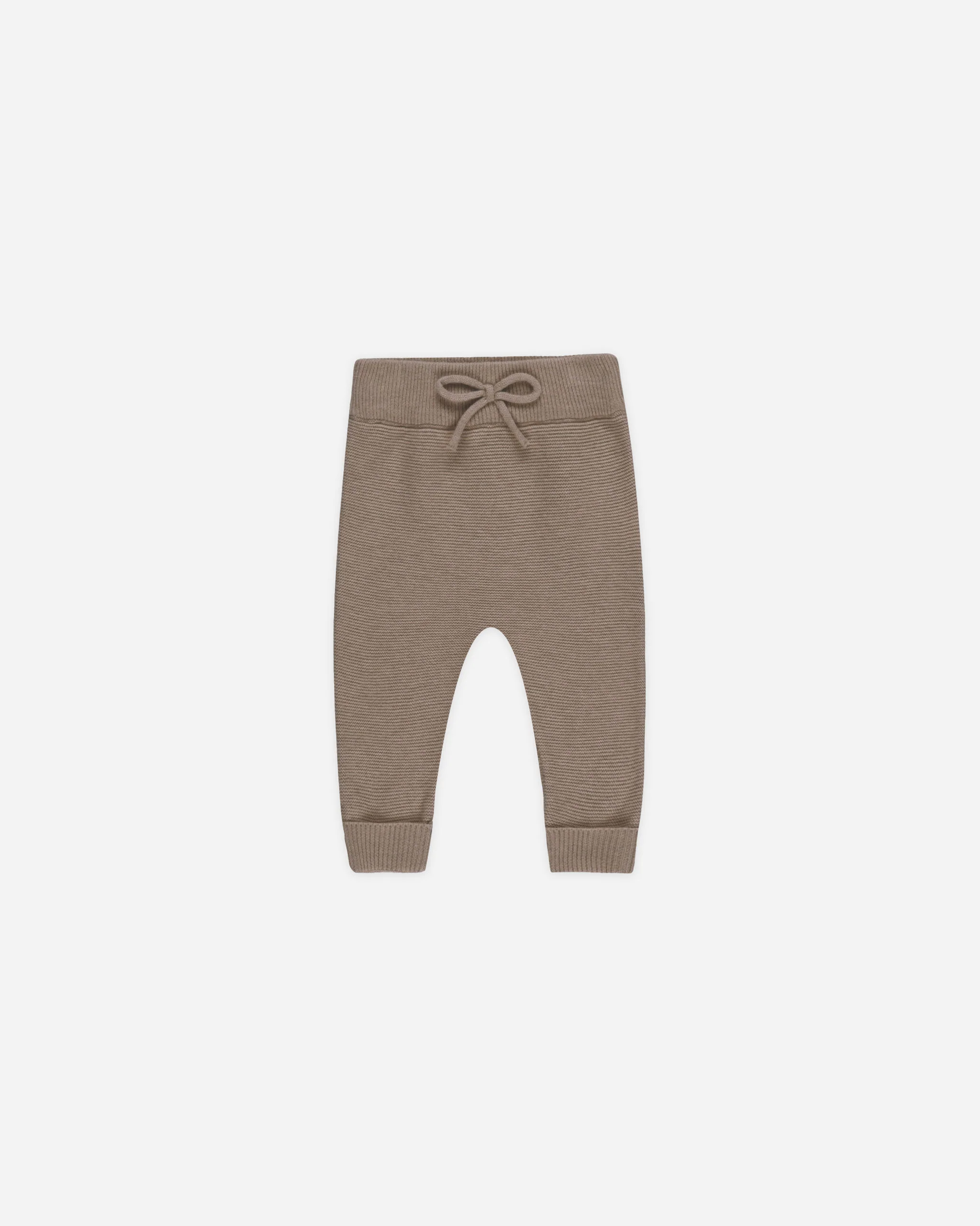 Knit Pant Heathered Mocha