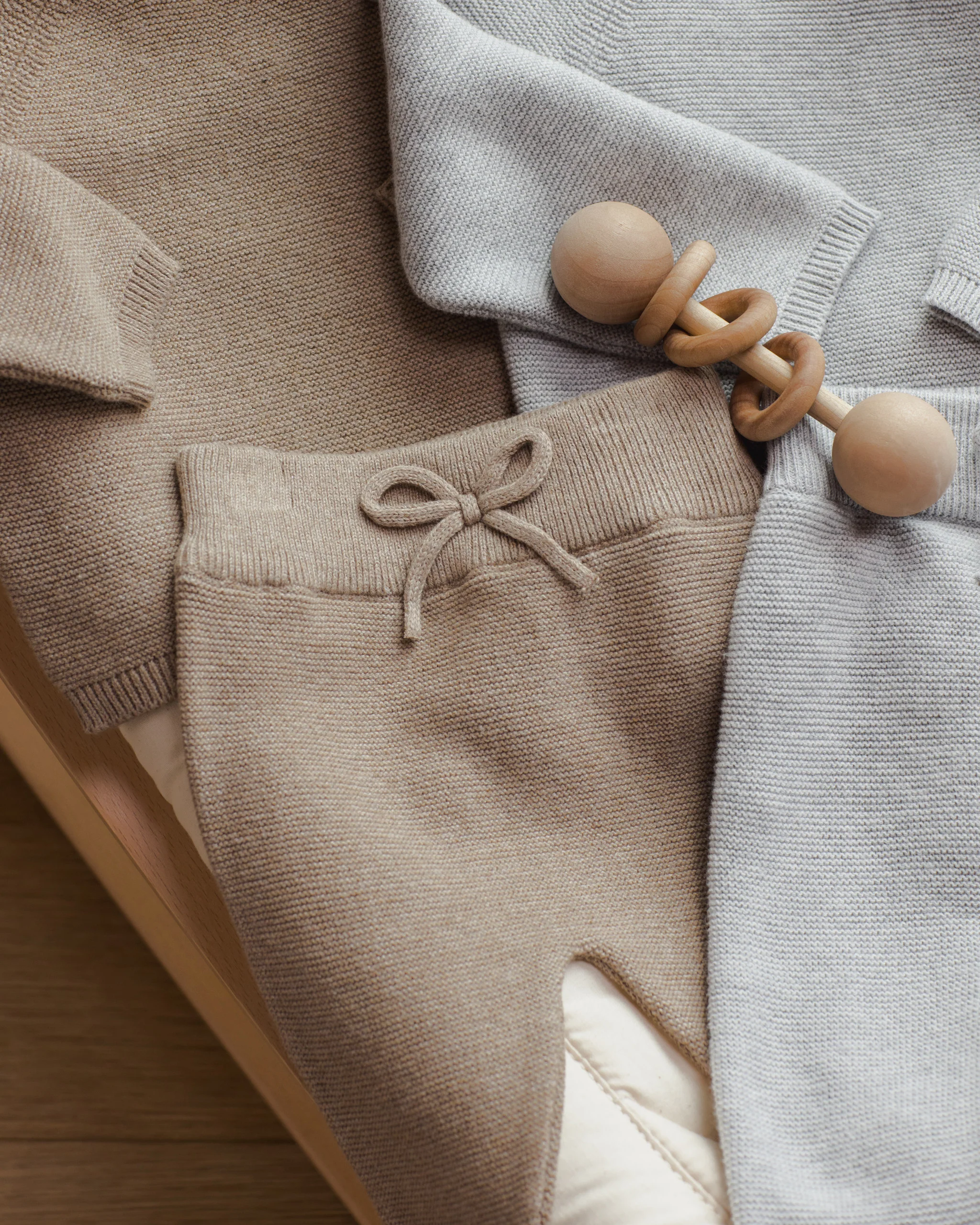 Knit Pant Heathered Mocha - Image 5
