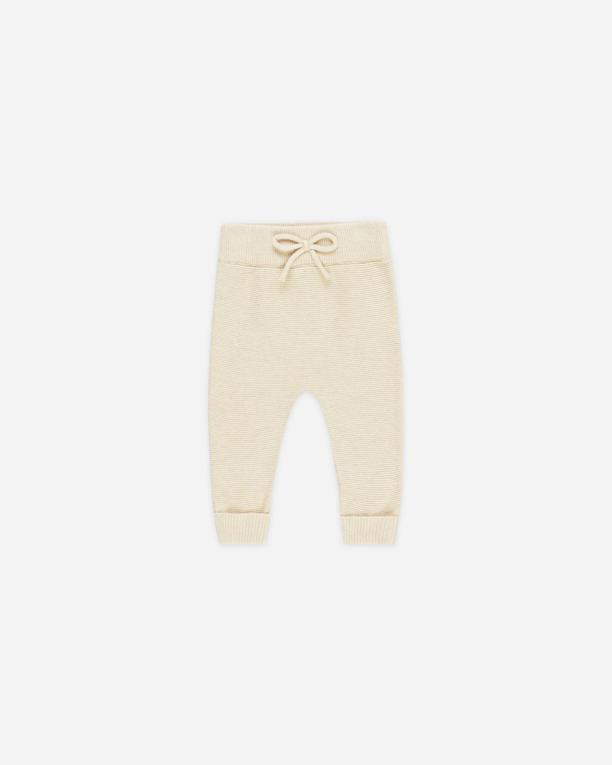 Knit Pant Heathered Natural