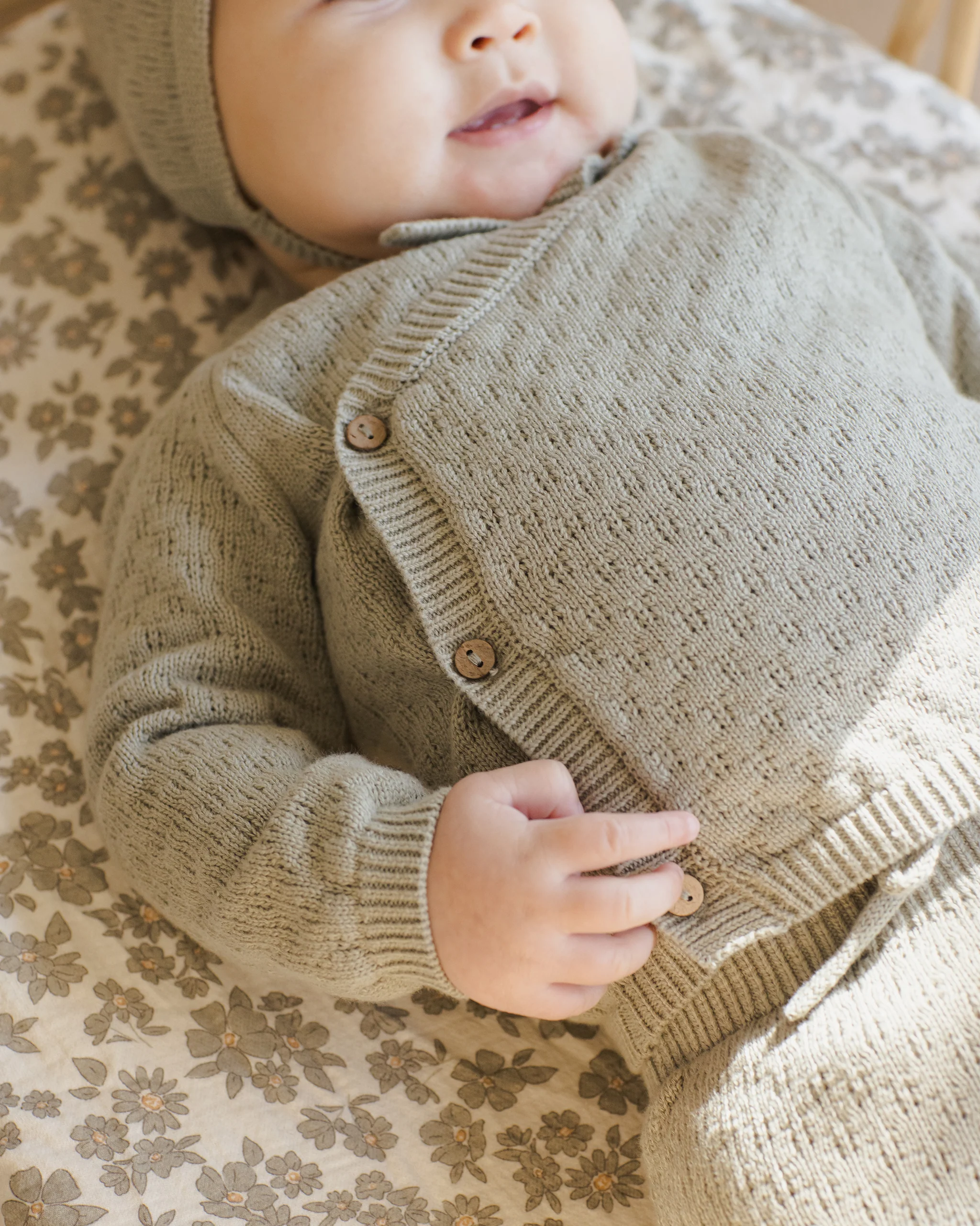 Knit Wrap Top + Pant Set Fern - Image 2