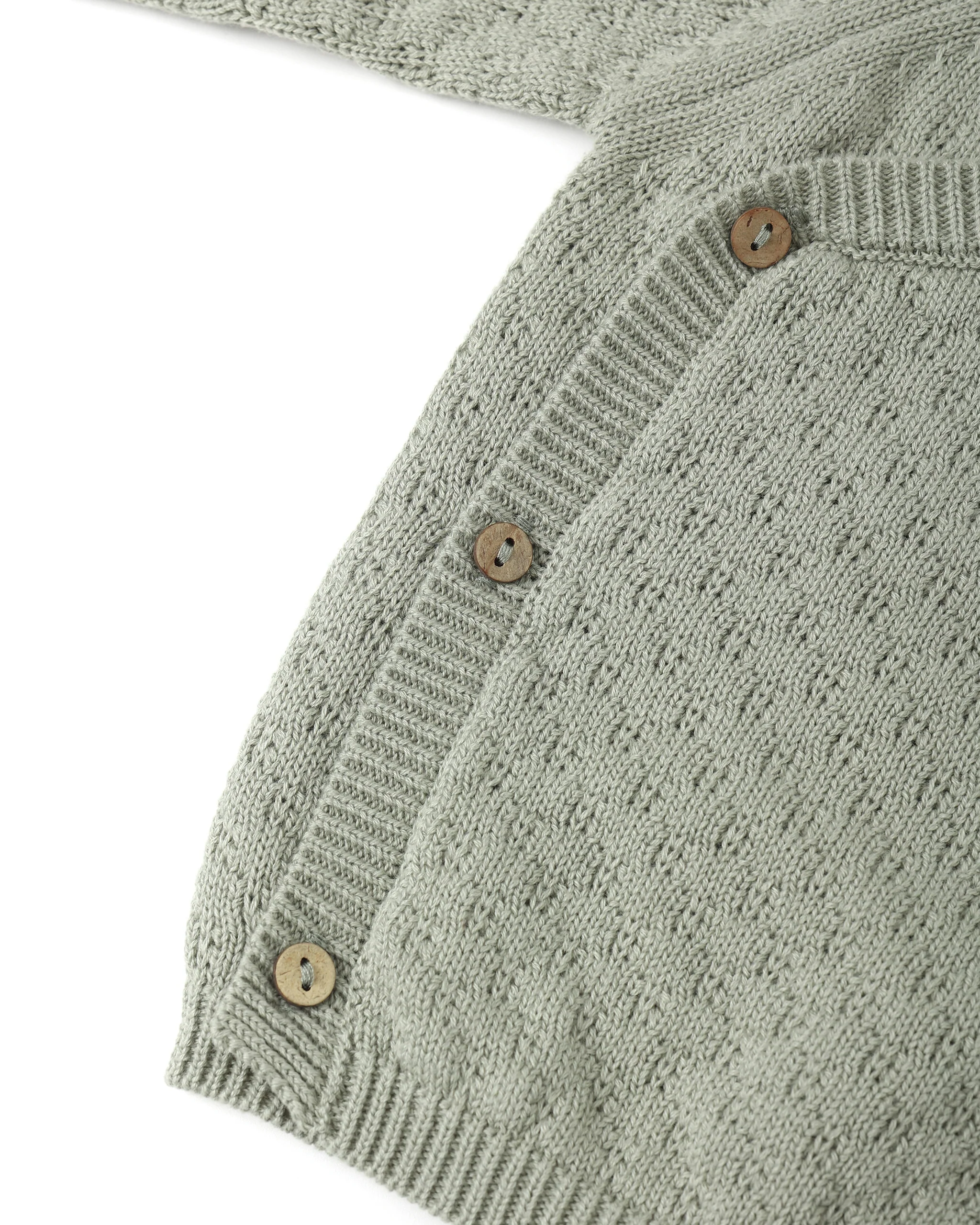 Knit Wrap Top + Pant Set Fern - Image 4
