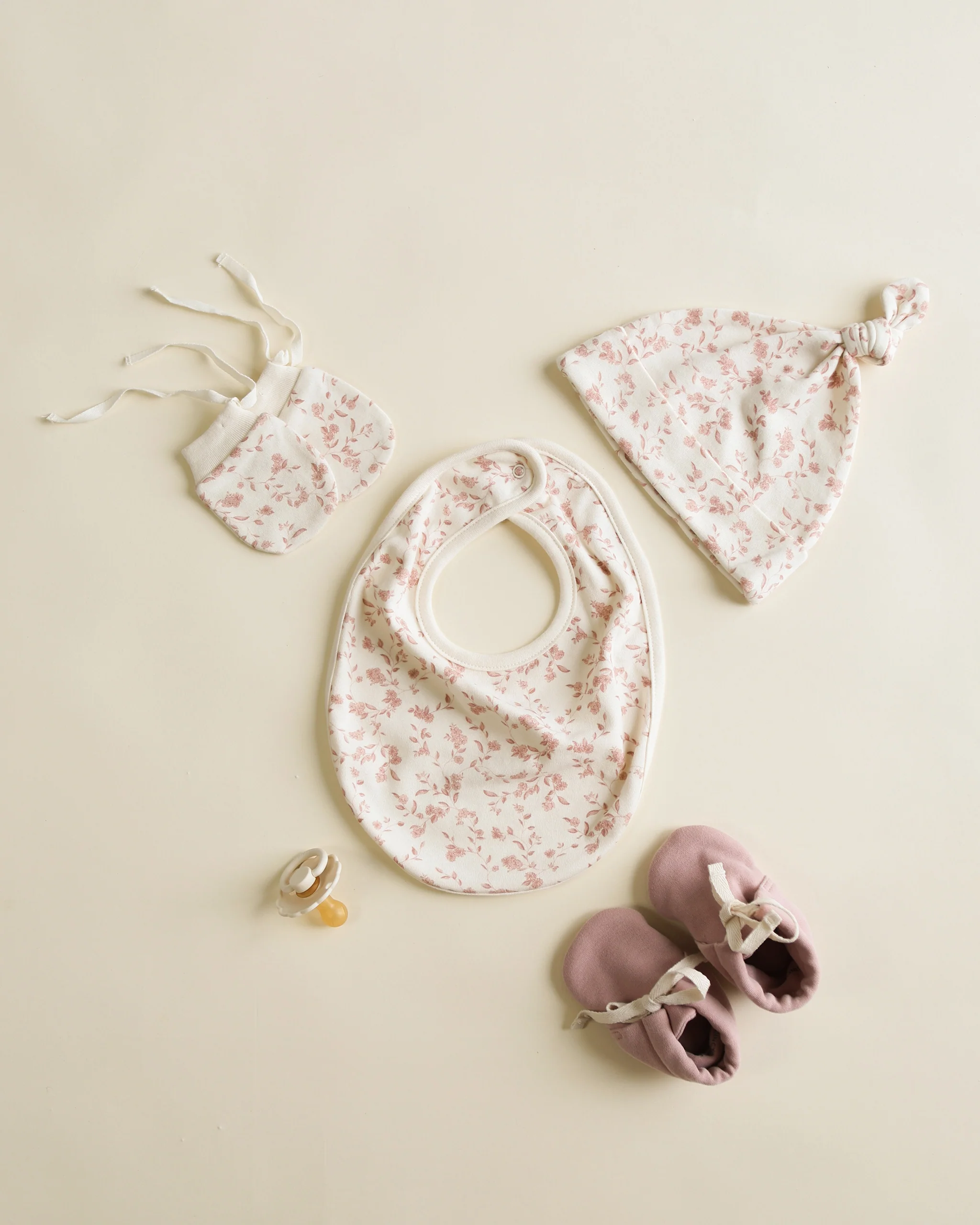 Knotted Baby Hat French Garden - Image 6