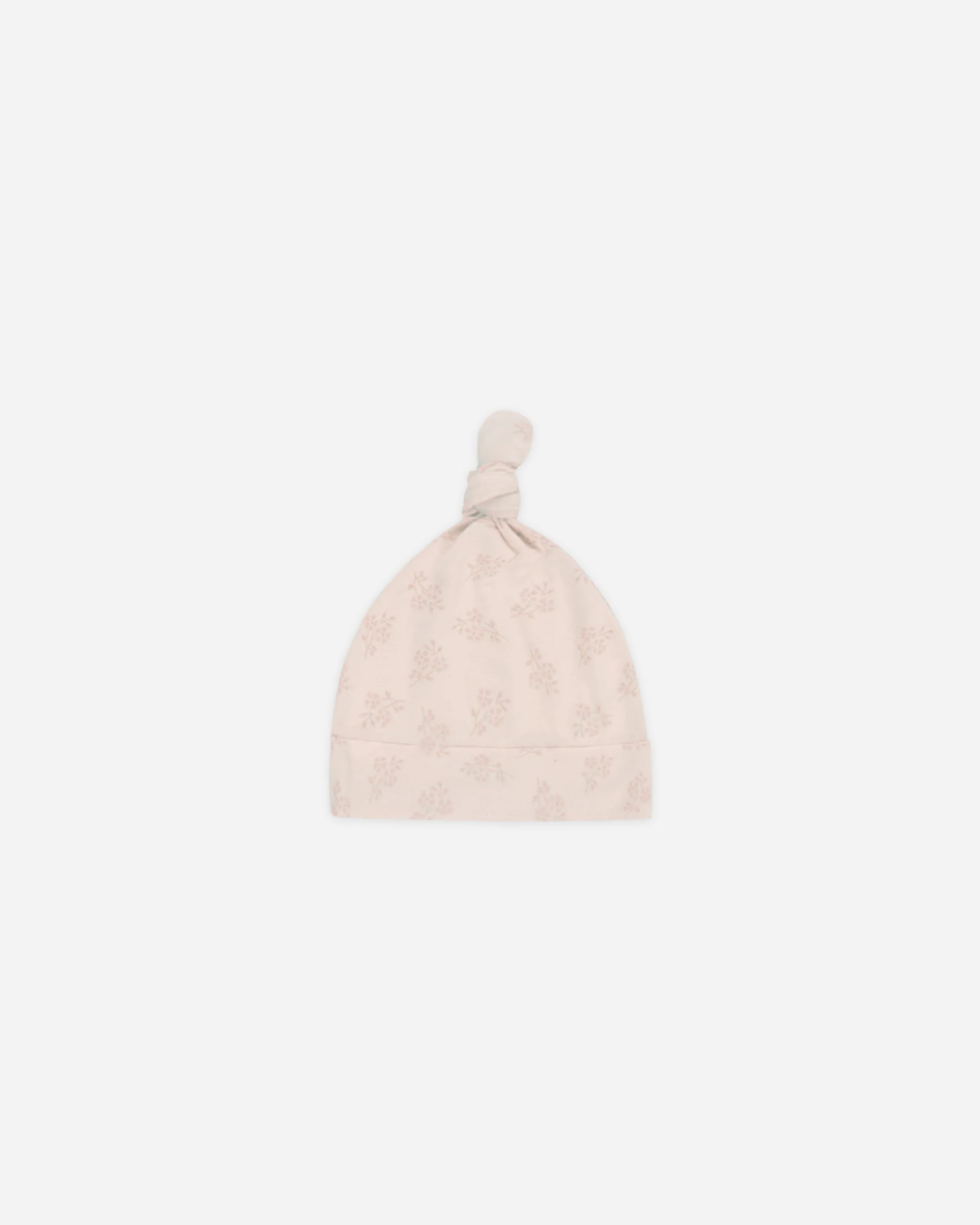 Knotted Baby Hat Pink Blossom