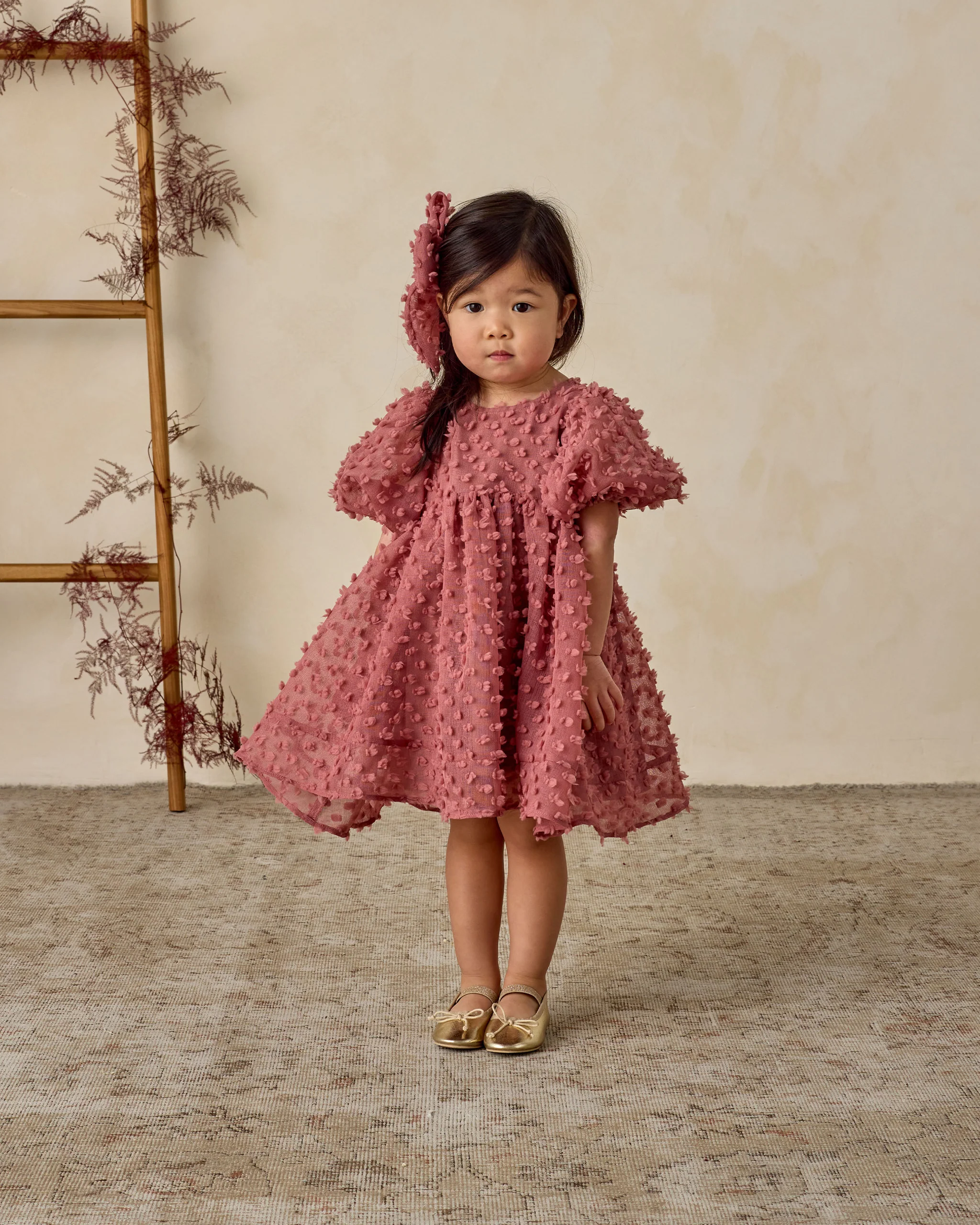 Luna Dress Raspberry - Image 2