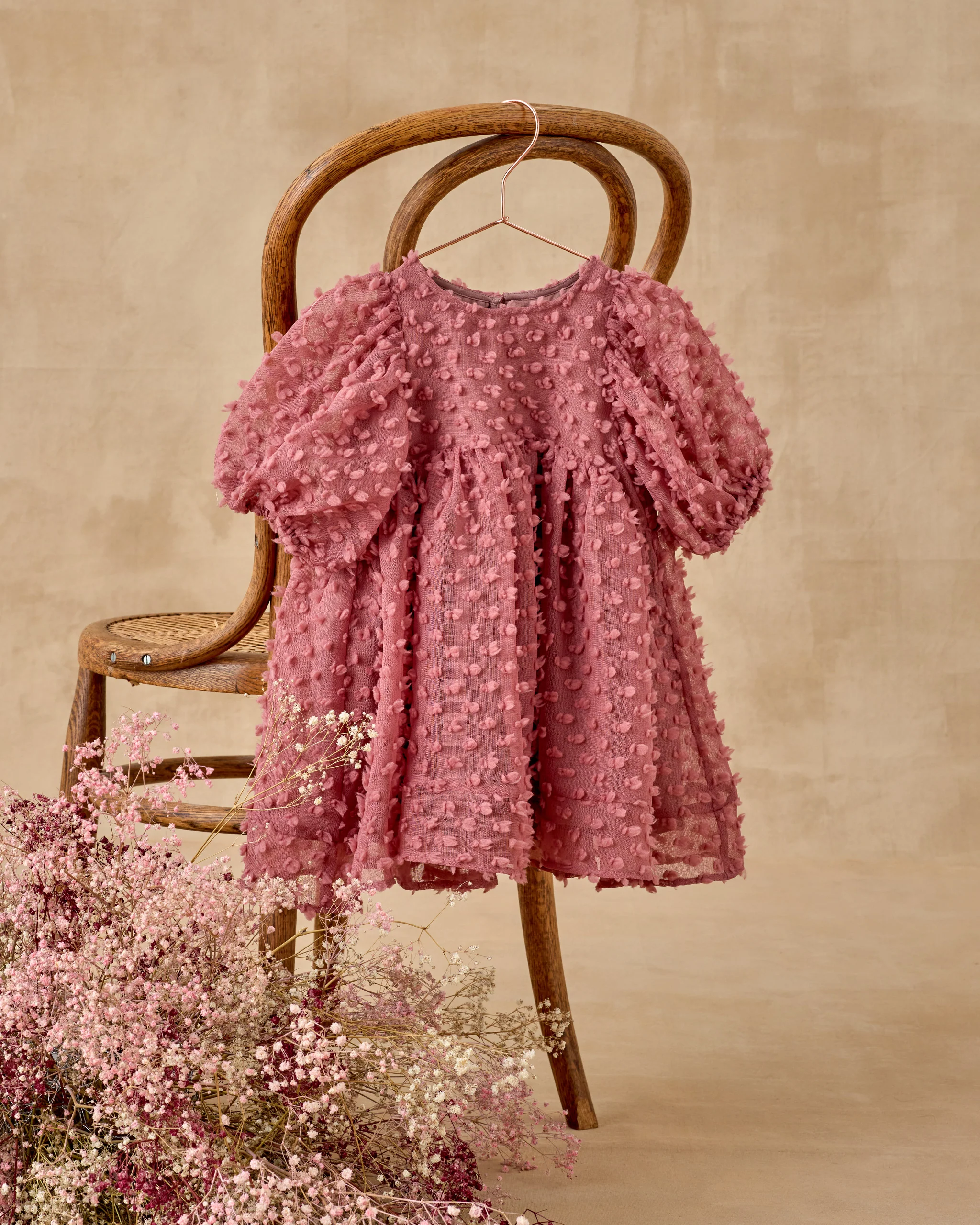 Luna Dress Raspberry - Image 6