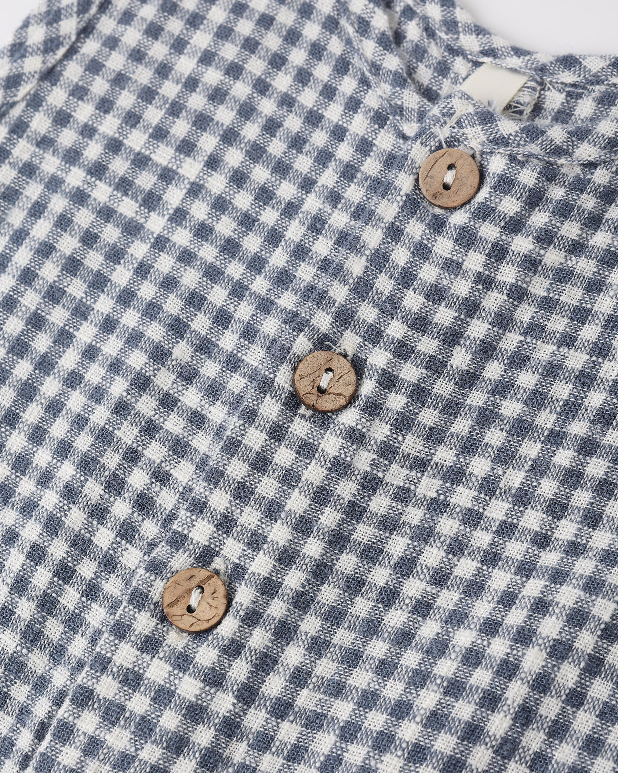 Maverick Romper Marine Gingham - Image 4
