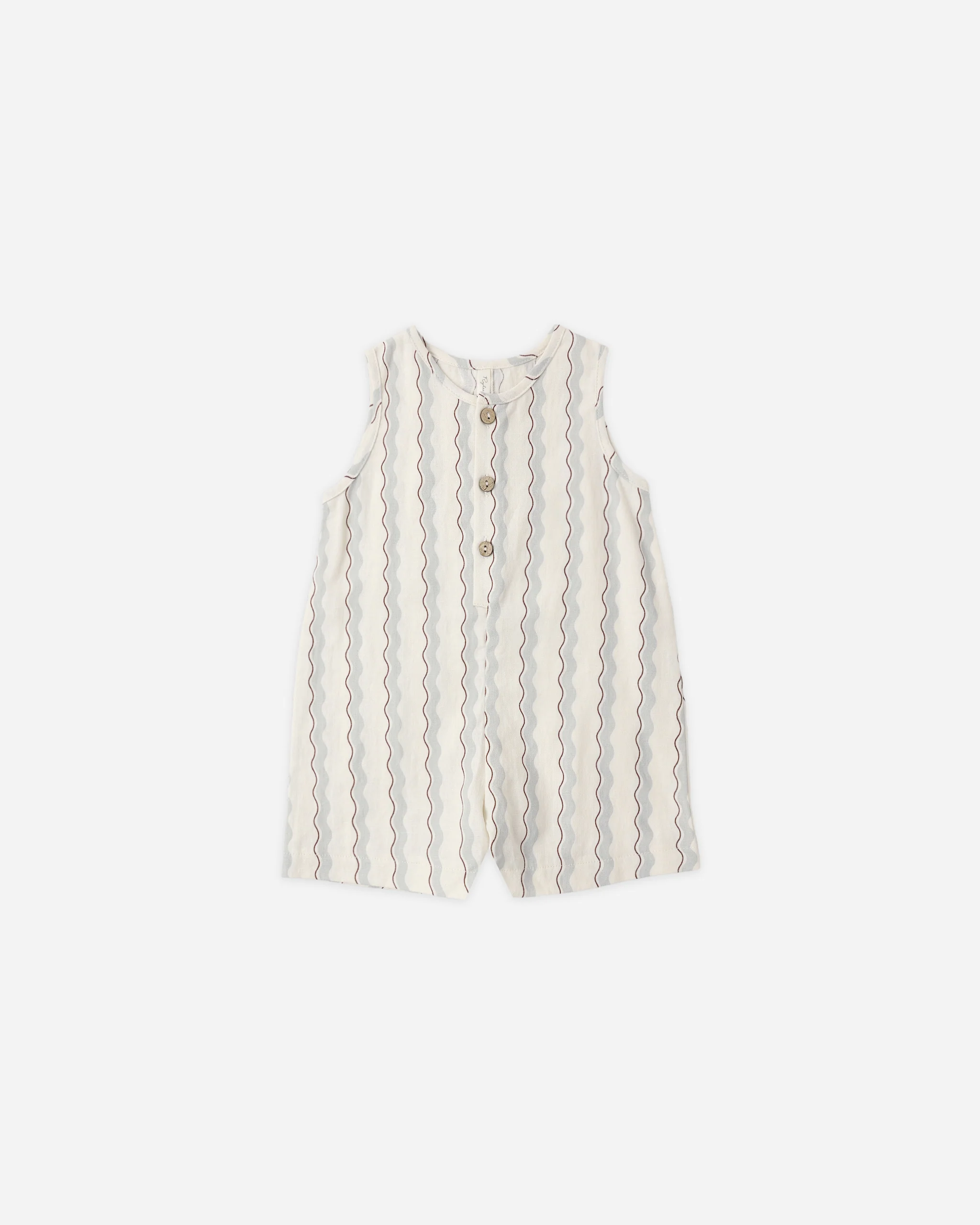 Maverick Romper Wave Stripe